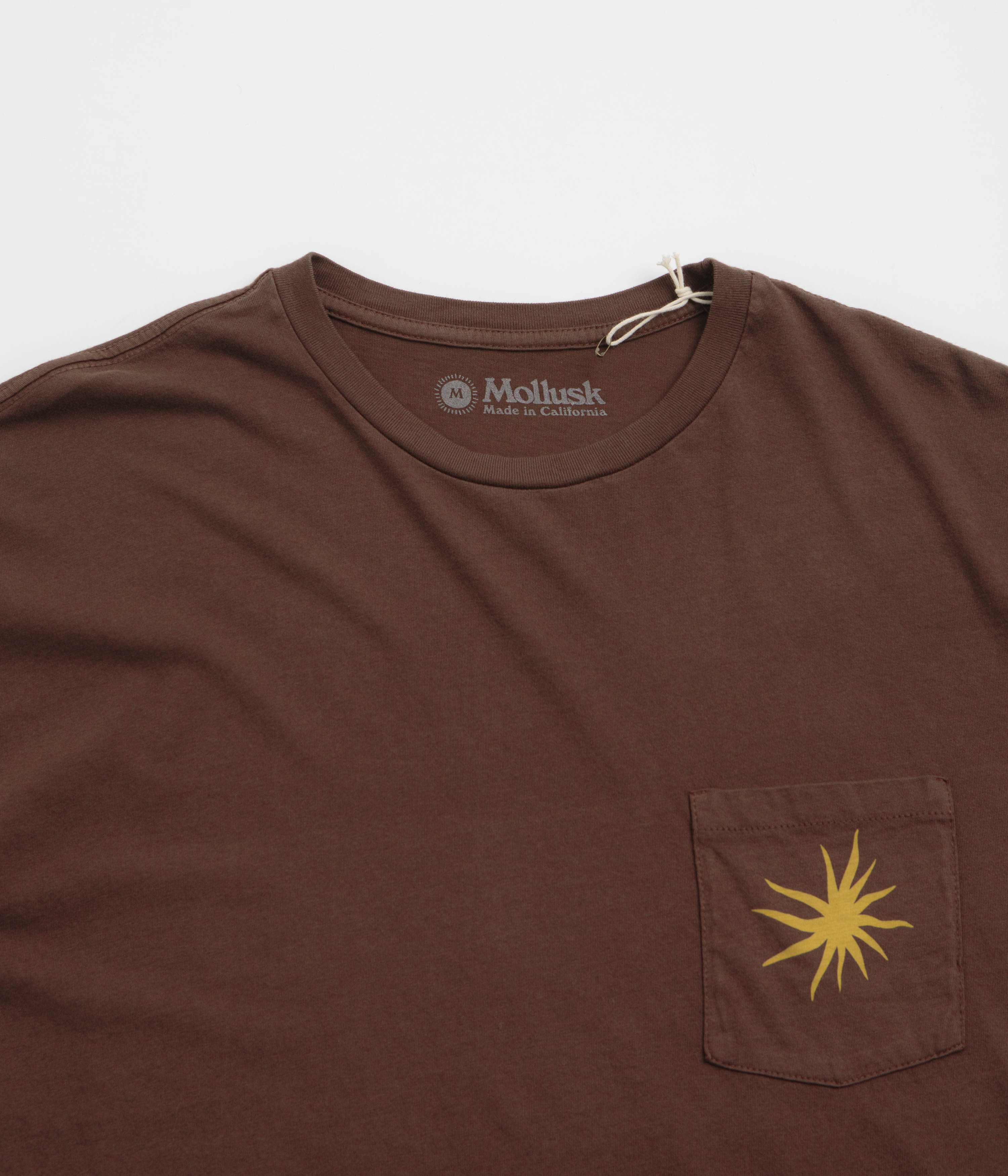 Mollusk Valley Heat T-Shirt - Brown - Image 3