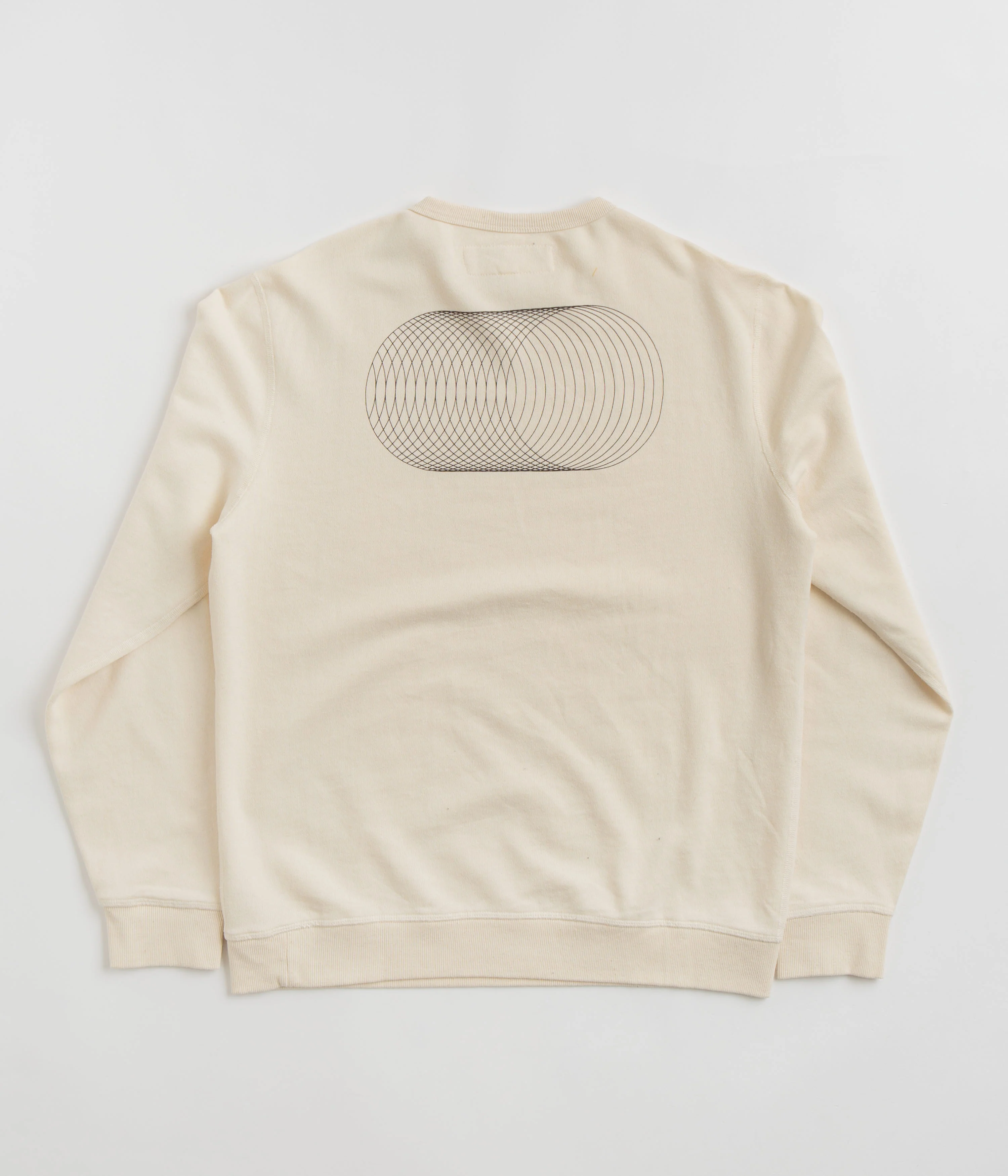Mollusk Vibrations Crewneck Sweatshirt - Super Natural - Image 2
