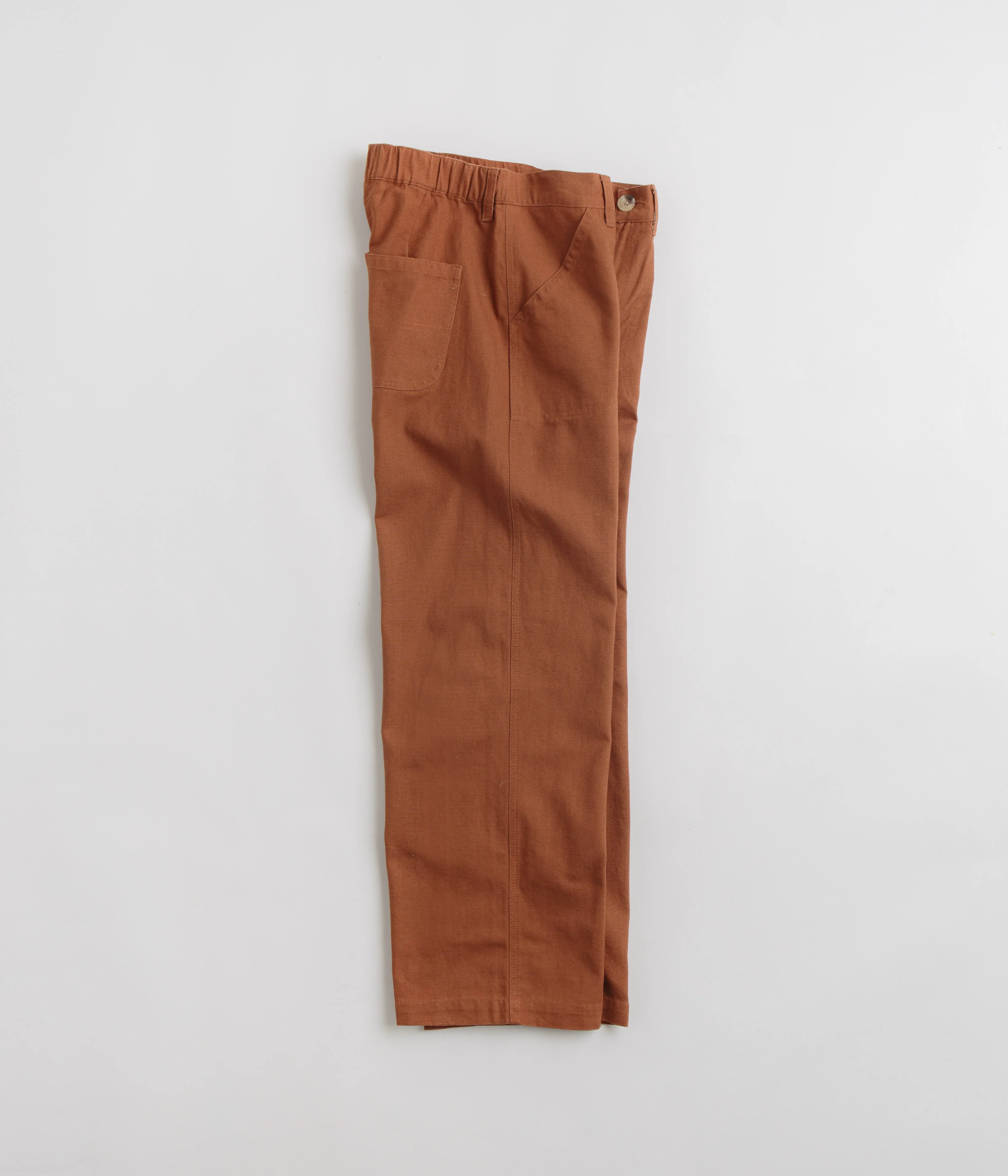 Mollusk Womens Painter Pants - Cognac - Image 3