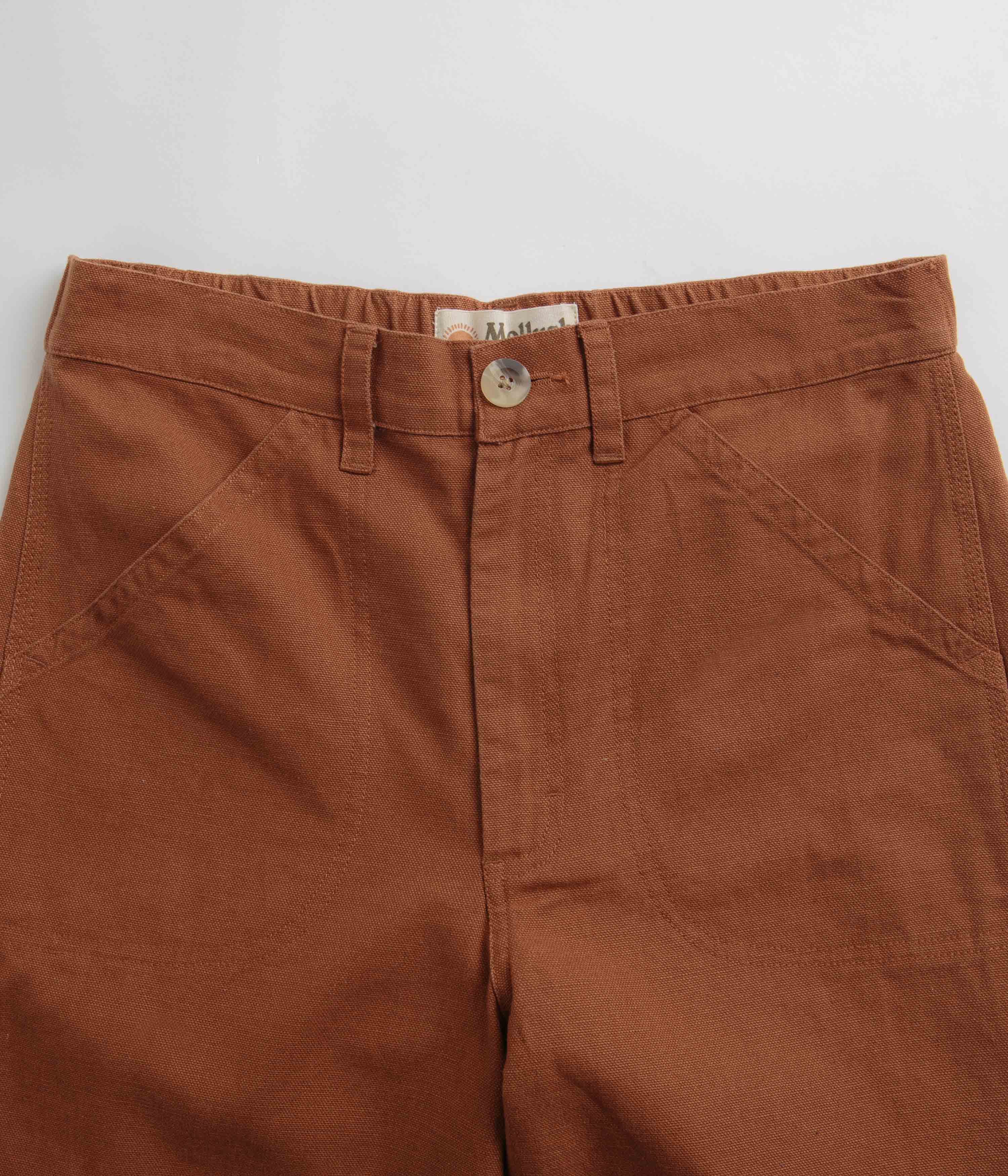 Mollusk Womens Painter Pants - Cognac - Image 5