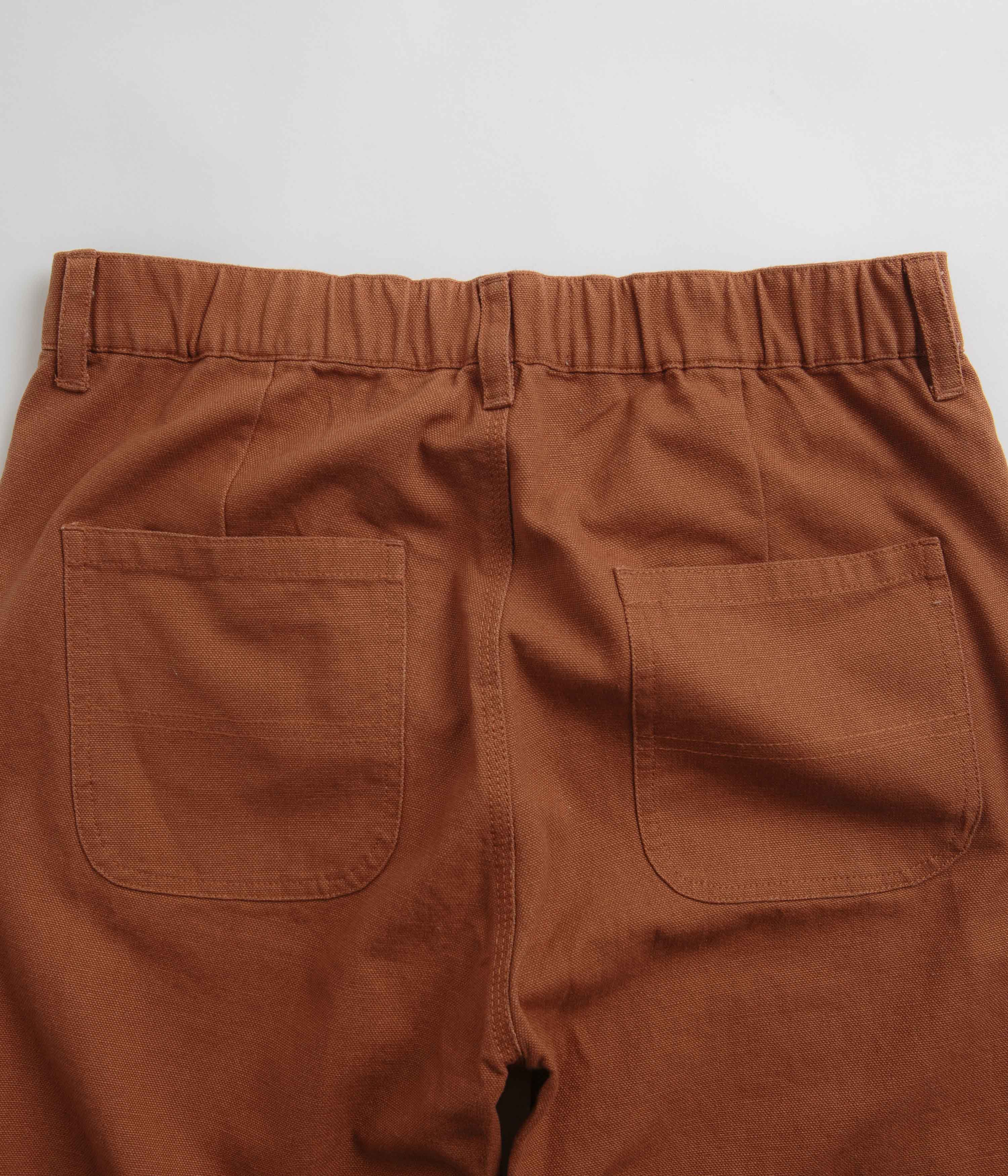 Mollusk Womens Painter Pants - Cognac - Image 7