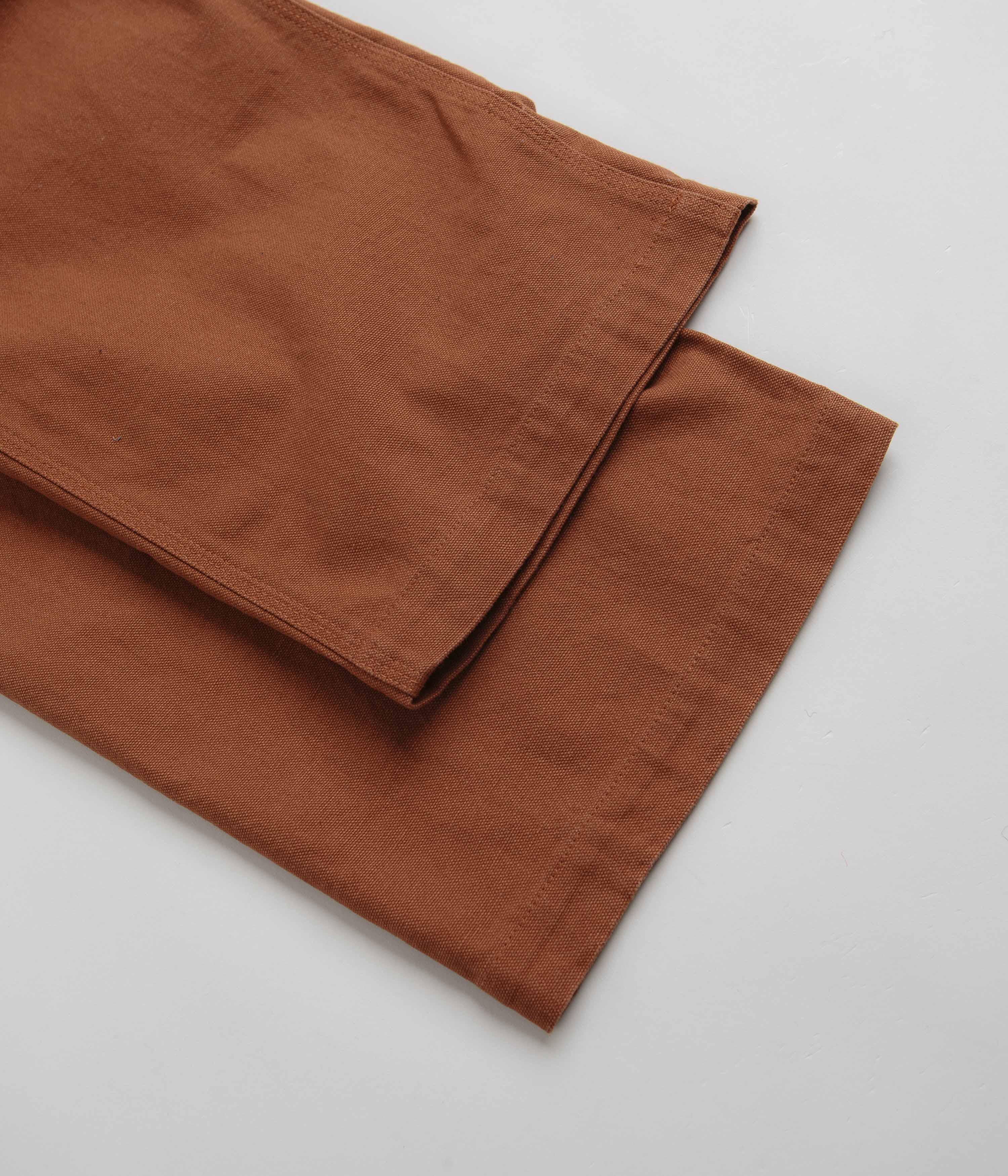Mollusk Womens Painter Pants - Cognac - Image 8