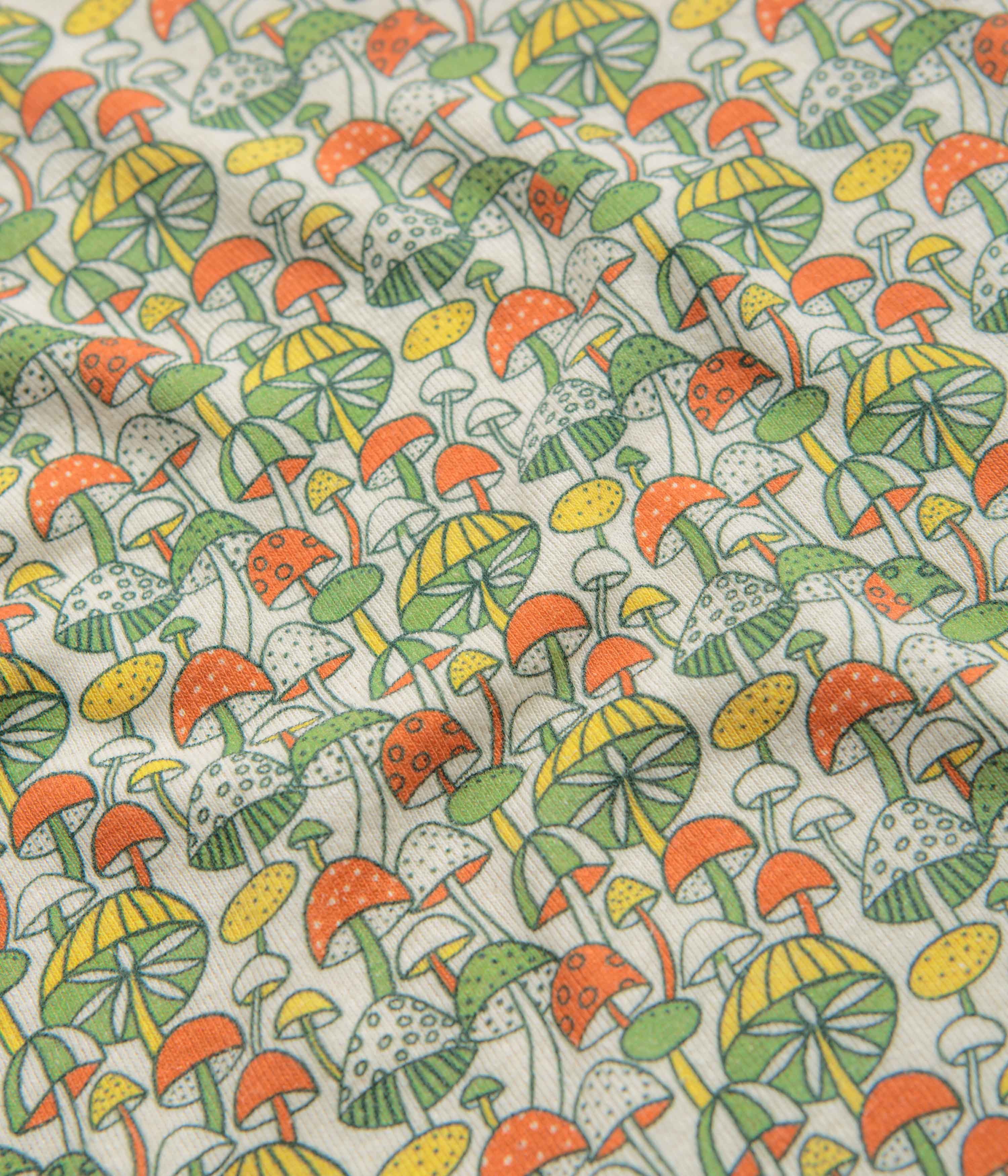 Mollusk Womens Scoop Ribsy T-Shirt - Green Mushroom - Image 2