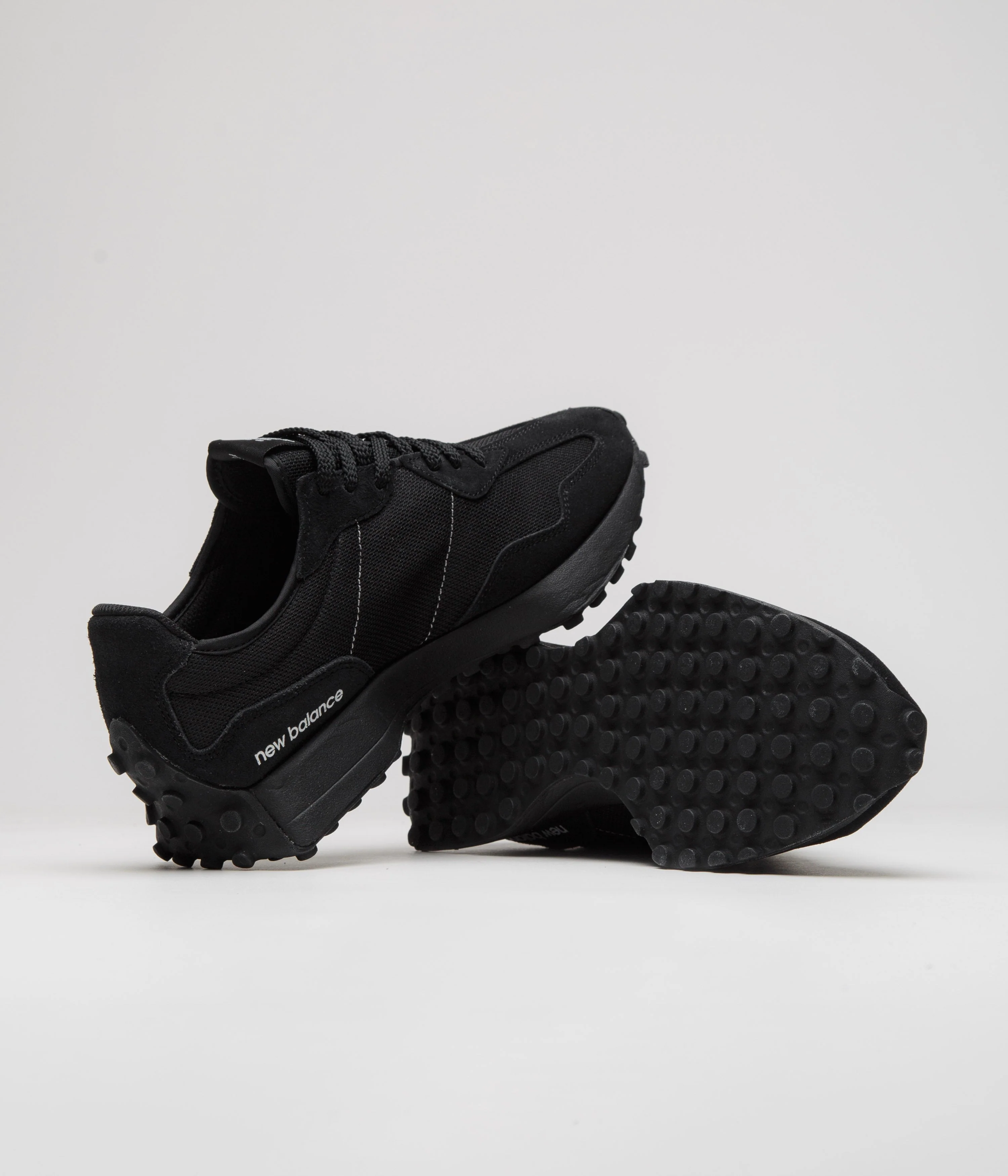 New Balance 327 Shoes - Black / Black - Image 6