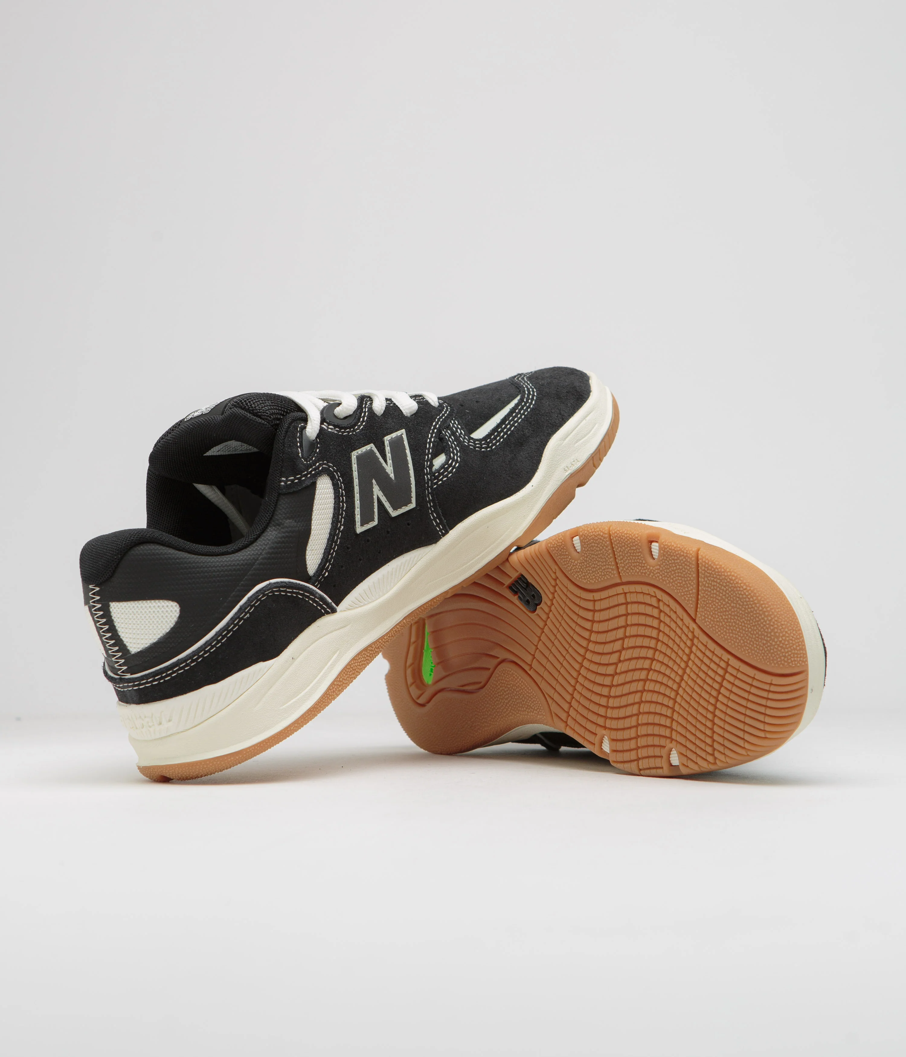 New Balance Numeric 1010 Tiago Lemos Shoes - Black / White / Gum - Image 5