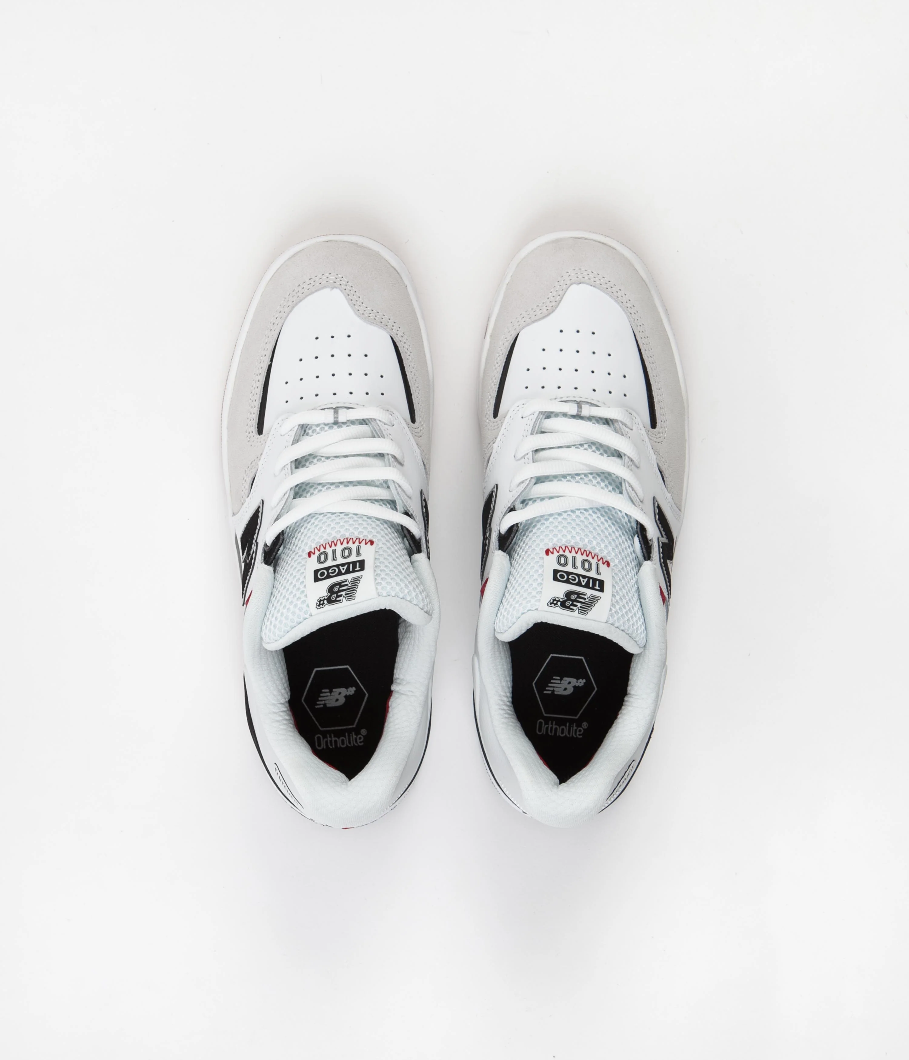 New Balance Numeric 1010 Tiago Lemos Shoes - White / Gum - Image 7