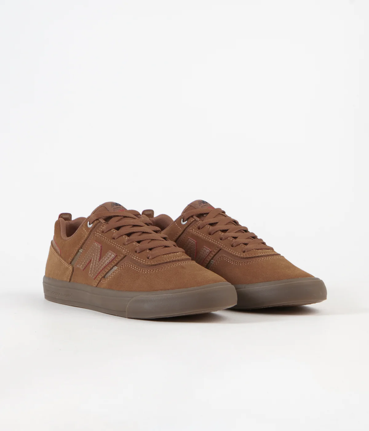 New Balance Numeric 306 Jamie Foy Deathwish Shoes - Brown / Gum - Image 2