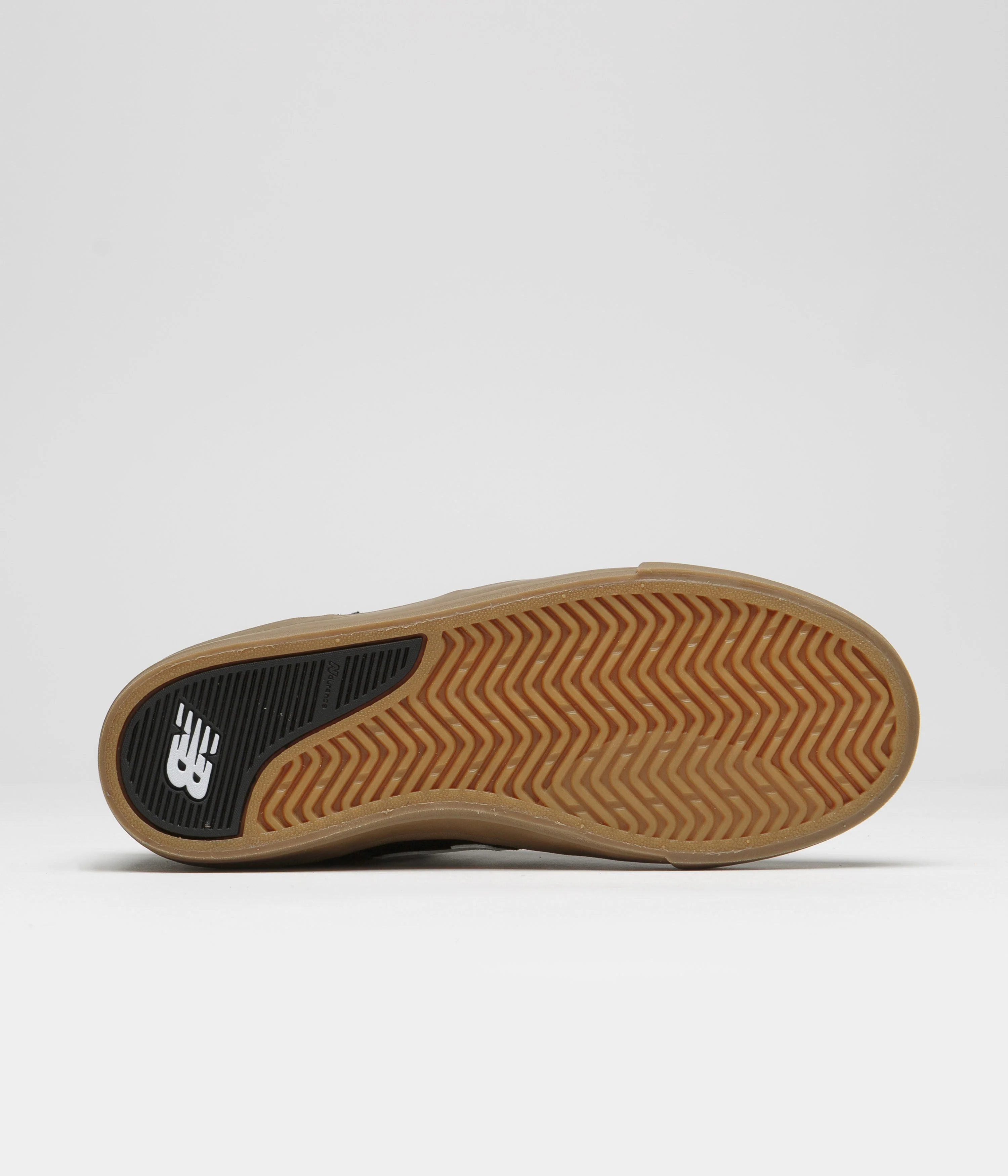 New Balance Numeric 306 Jamie Foy Shoes - Black / Gum - Image 7