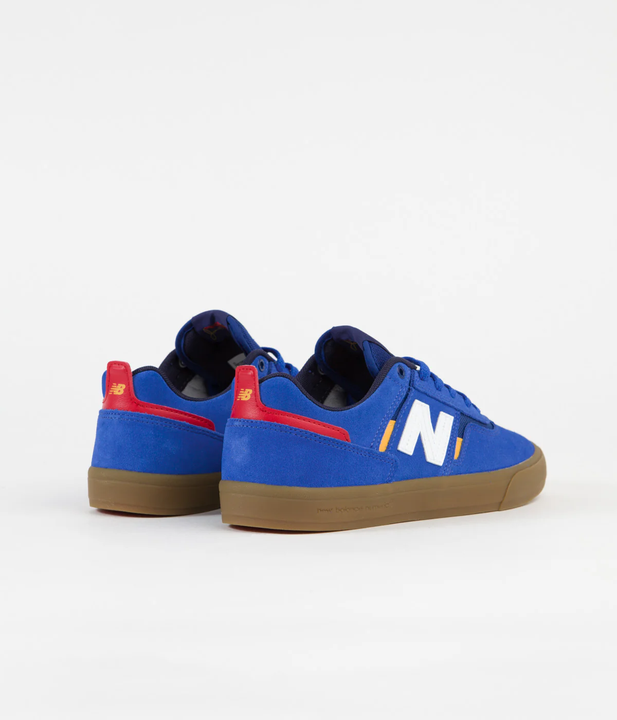 New Balance Numeric 306 Jamie Foy Shoes - Blue / Yellow - Image 4