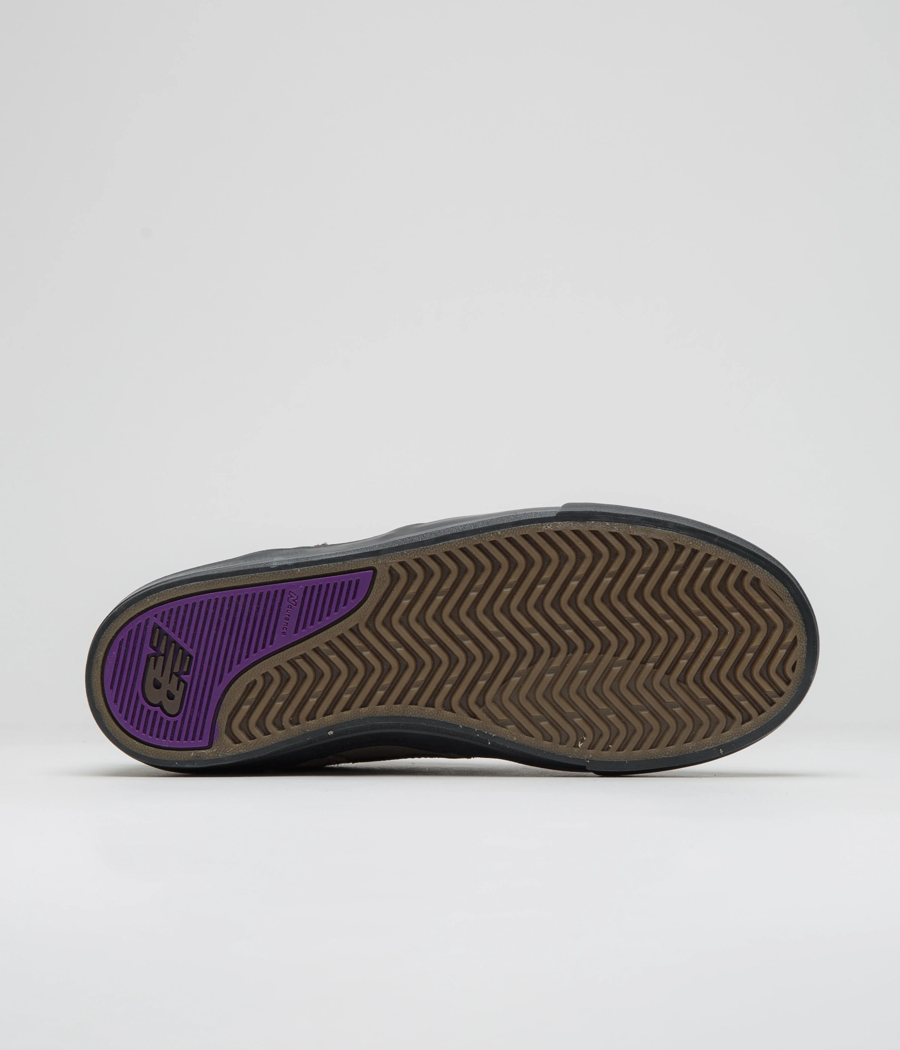 New Balance Numeric 306 Jamie Foy Shoes - Brown / Black / Purple - Image 6