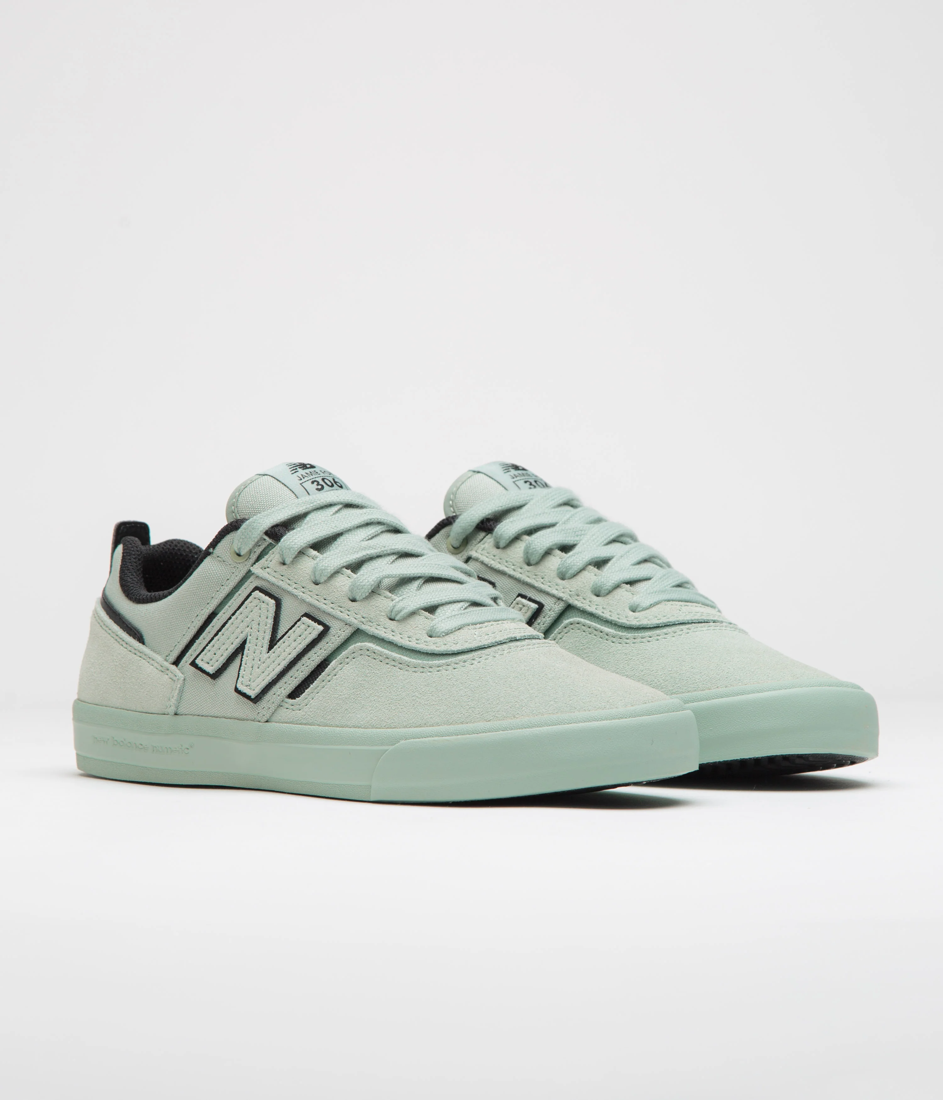 New Balance Numeric 306 Jamie Foy Shoes - Mosaic Green / Black - Image 2