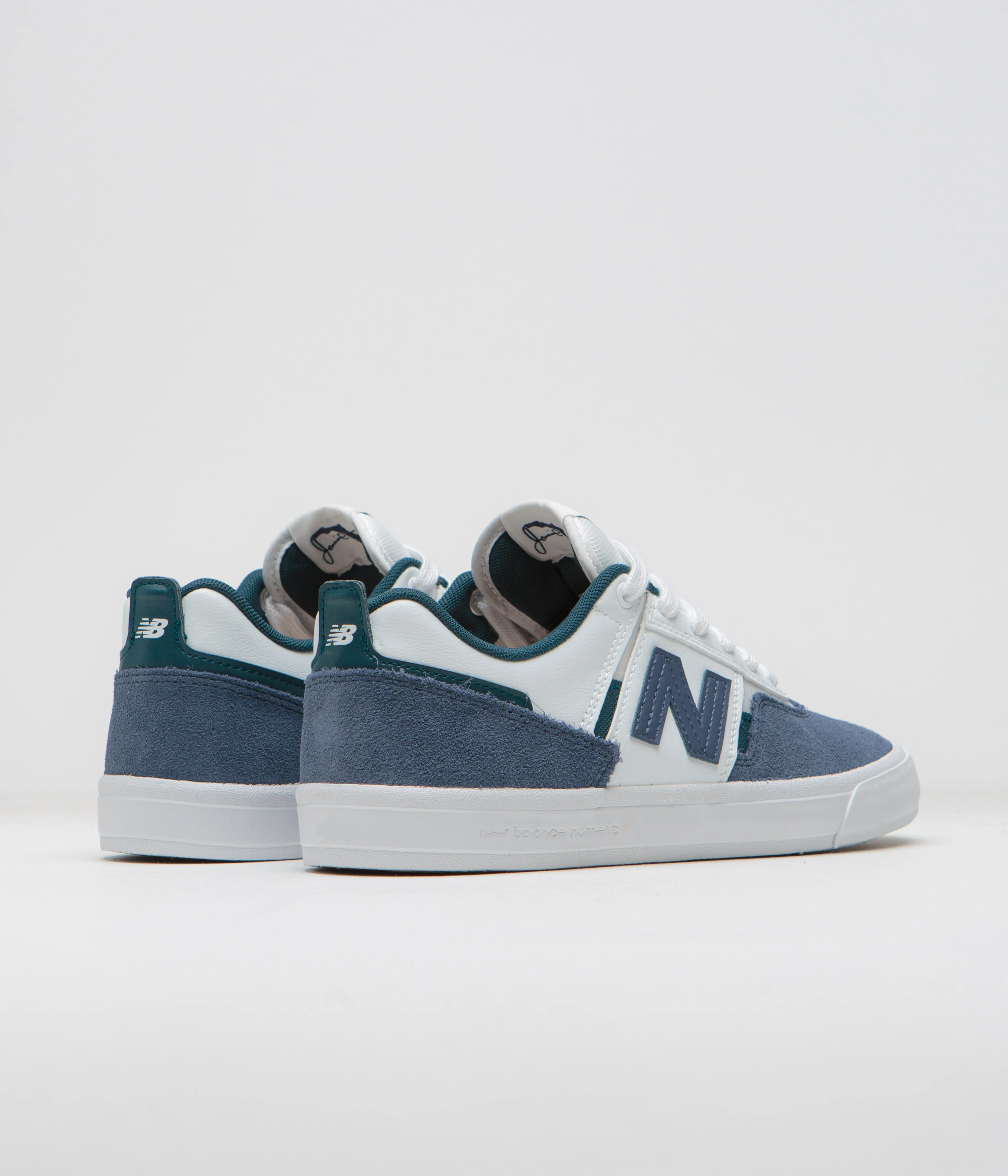 New Balance Numeric 306 Jamie Foy Shoes - Vintage Indigo / White - Image 4