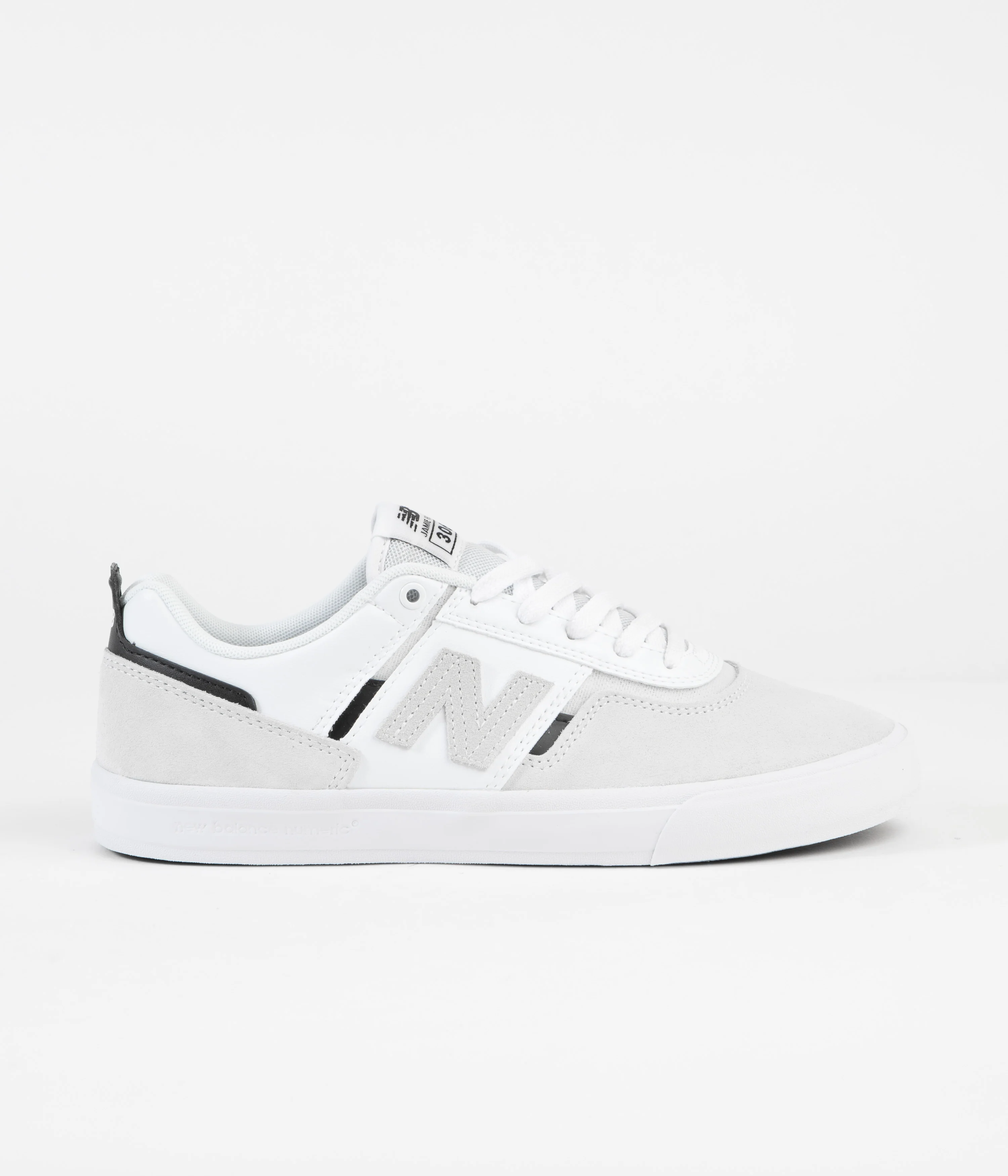 New Balance Numeric 306 Jamie Foy Shoes - White / White / Black - Image 2