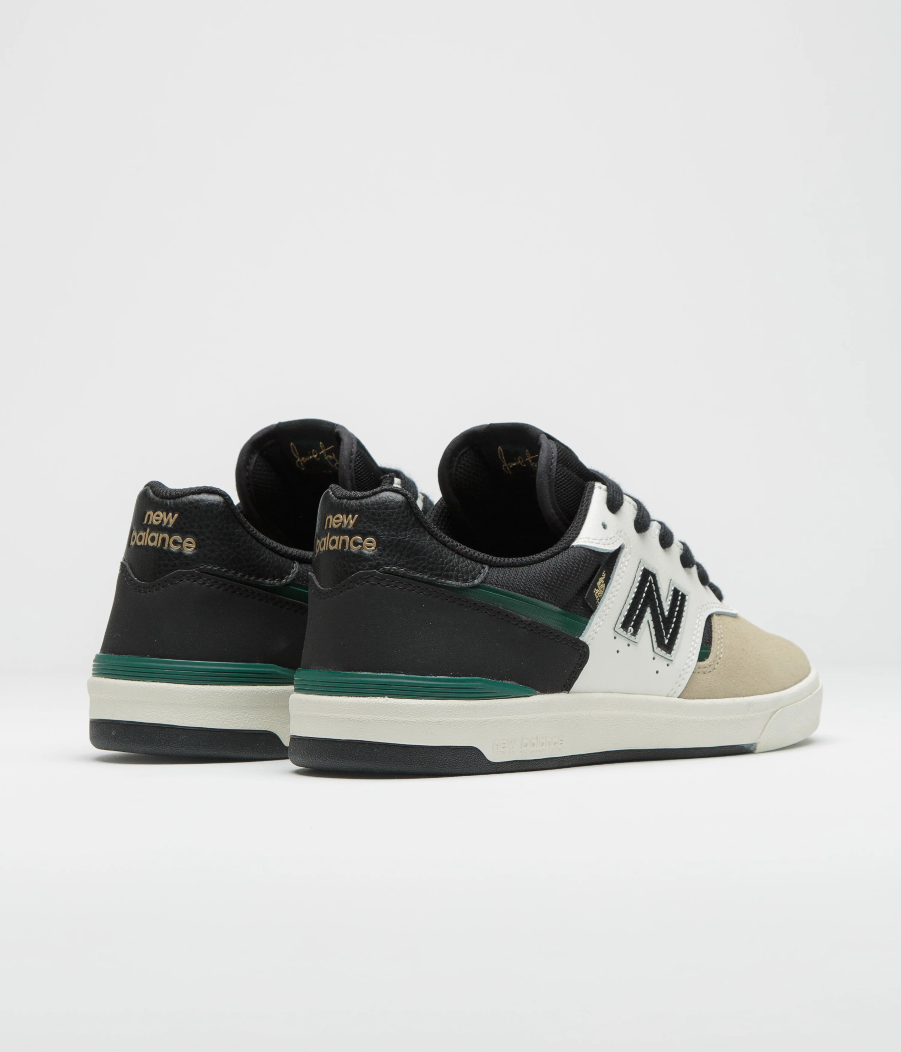 New Balance Numeric 306C Jamie Foy Shoes - Tan / Black - Image 4