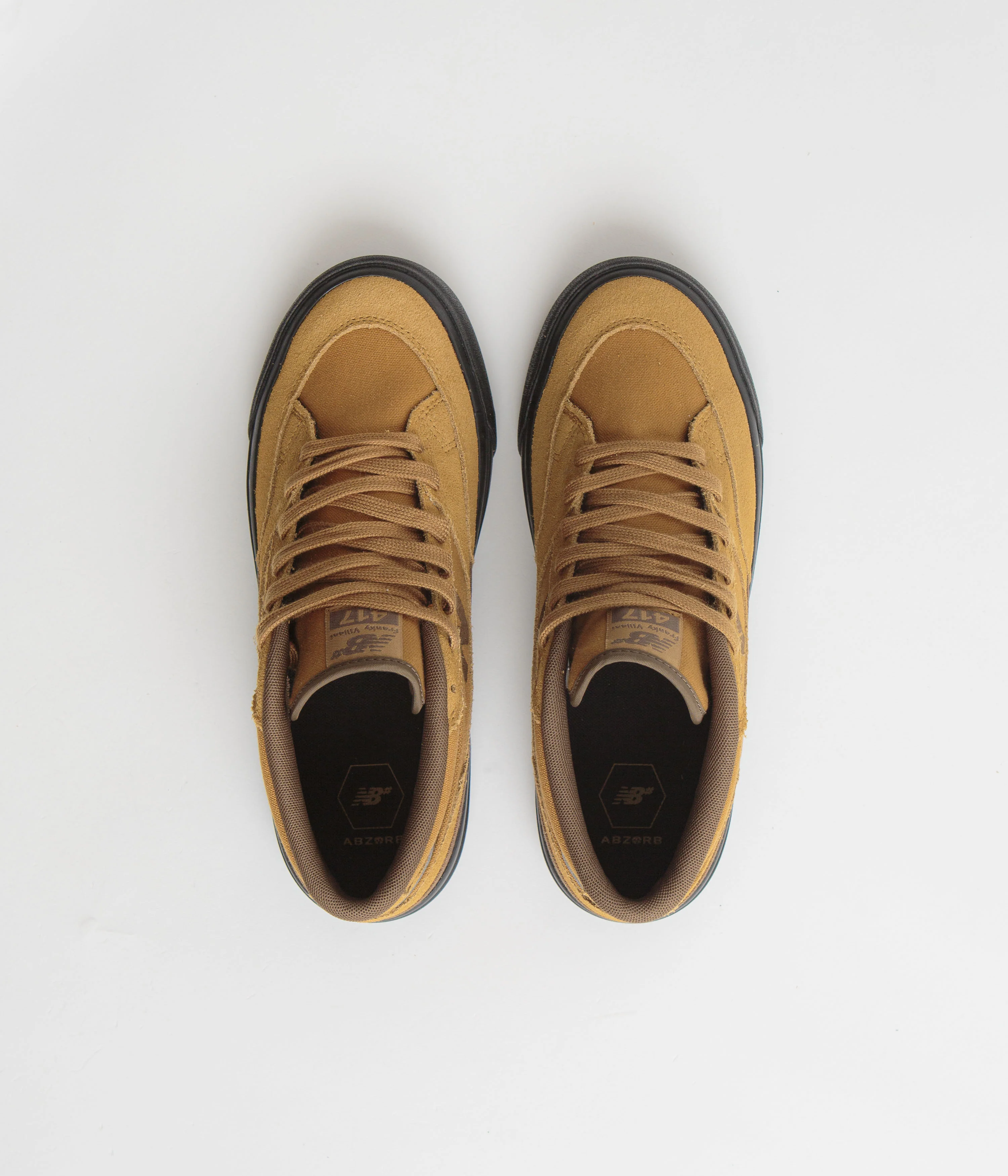 New Balance Numeric 417 Franky Villani Shoes - Wheat / Black - Image 7