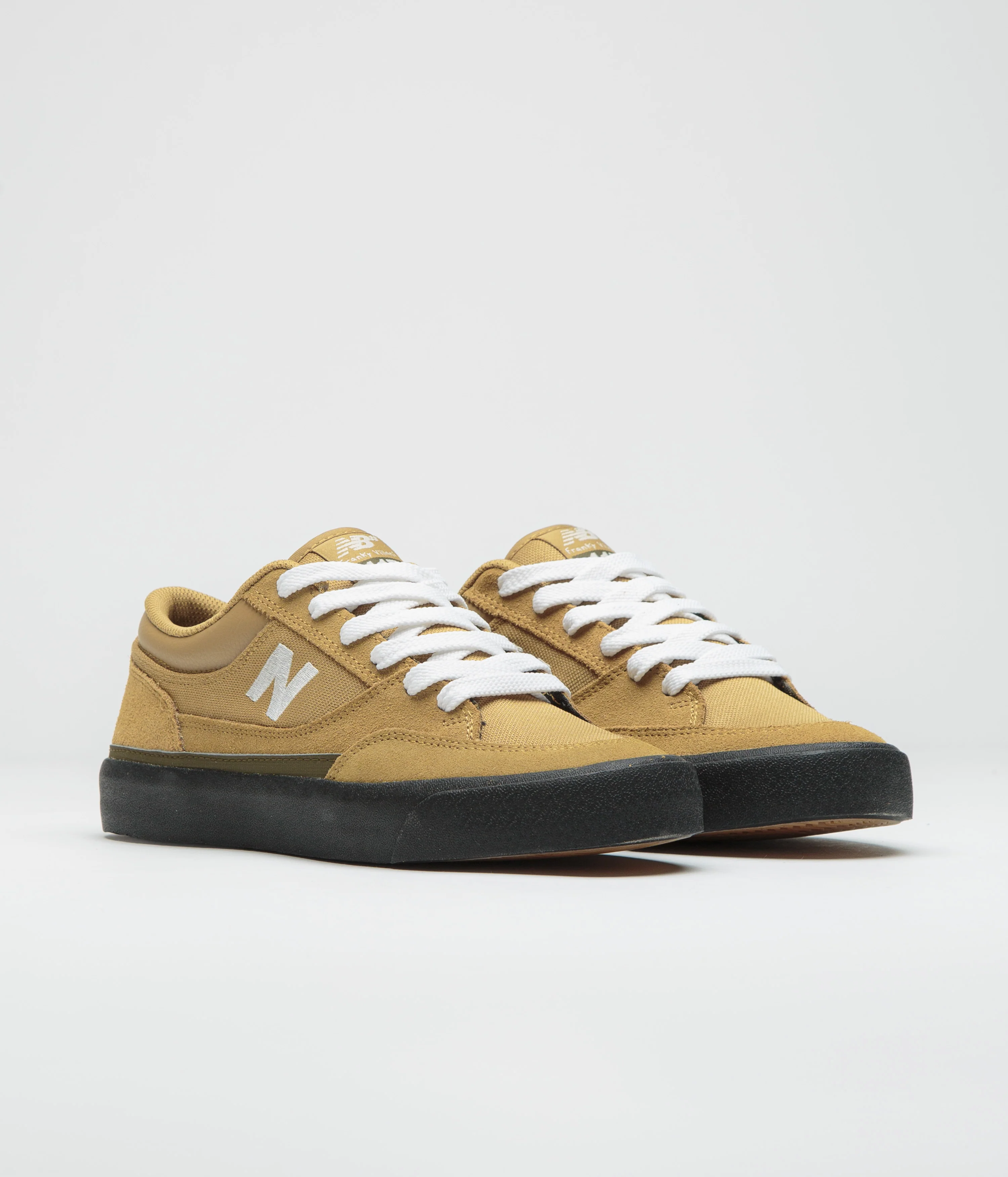 New Balance Numeric 417 Low Franky Villani Shoes - Camel / Black - Image 2