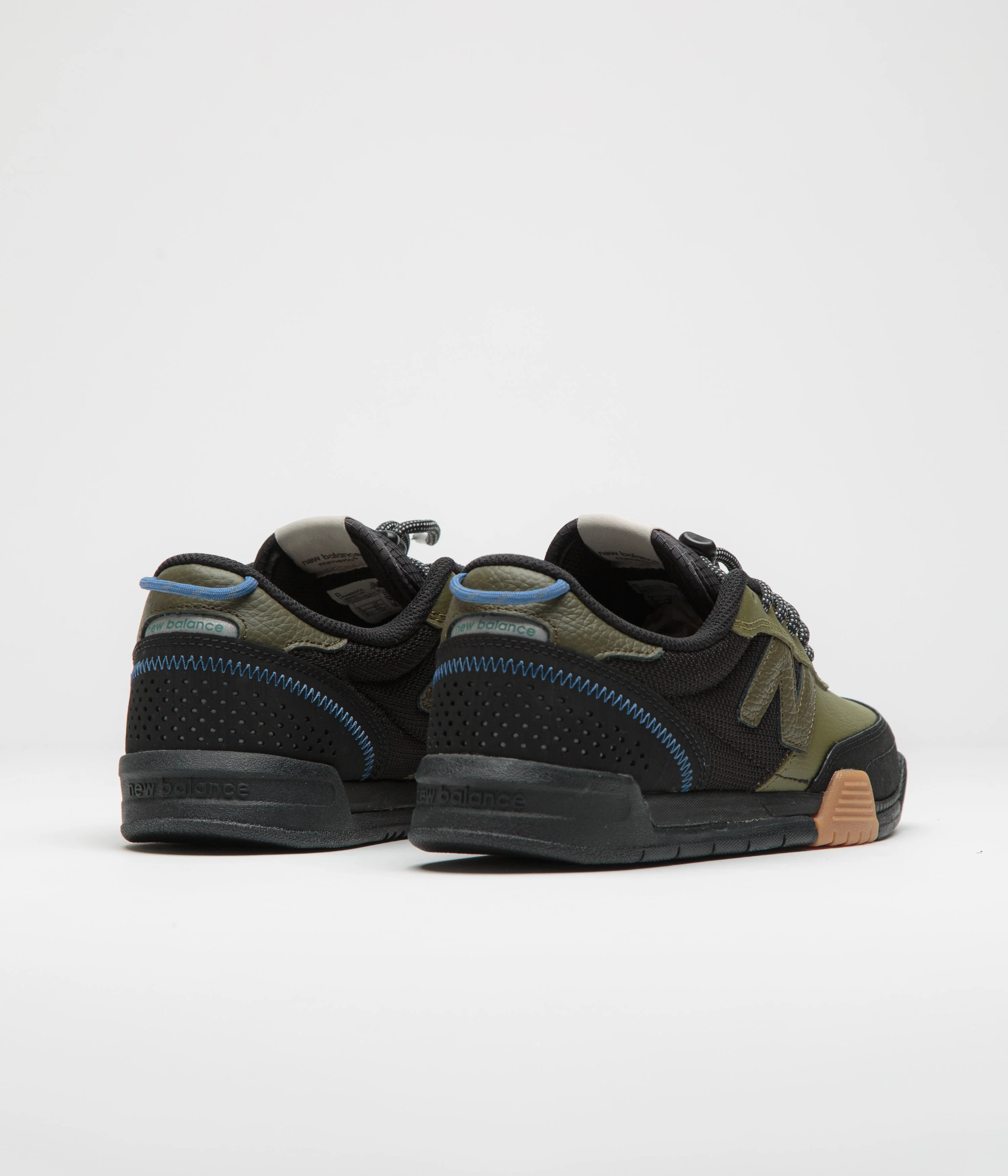 New Balance Numeric 440 V2 Trail Shoes - Olive / Black - Image 4