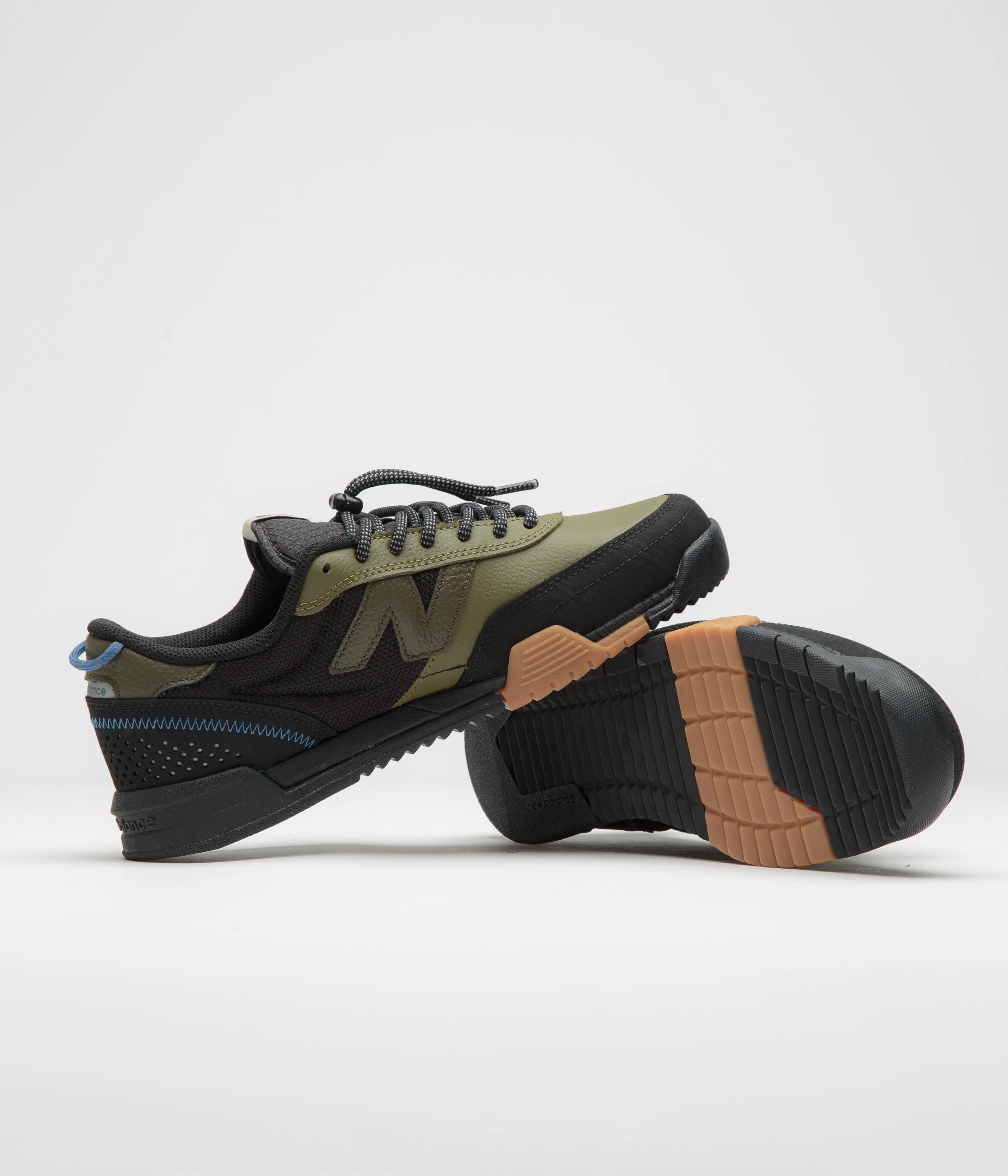 New Balance Numeric 440 V2 Trail Shoes - Olive / Black - Image 5