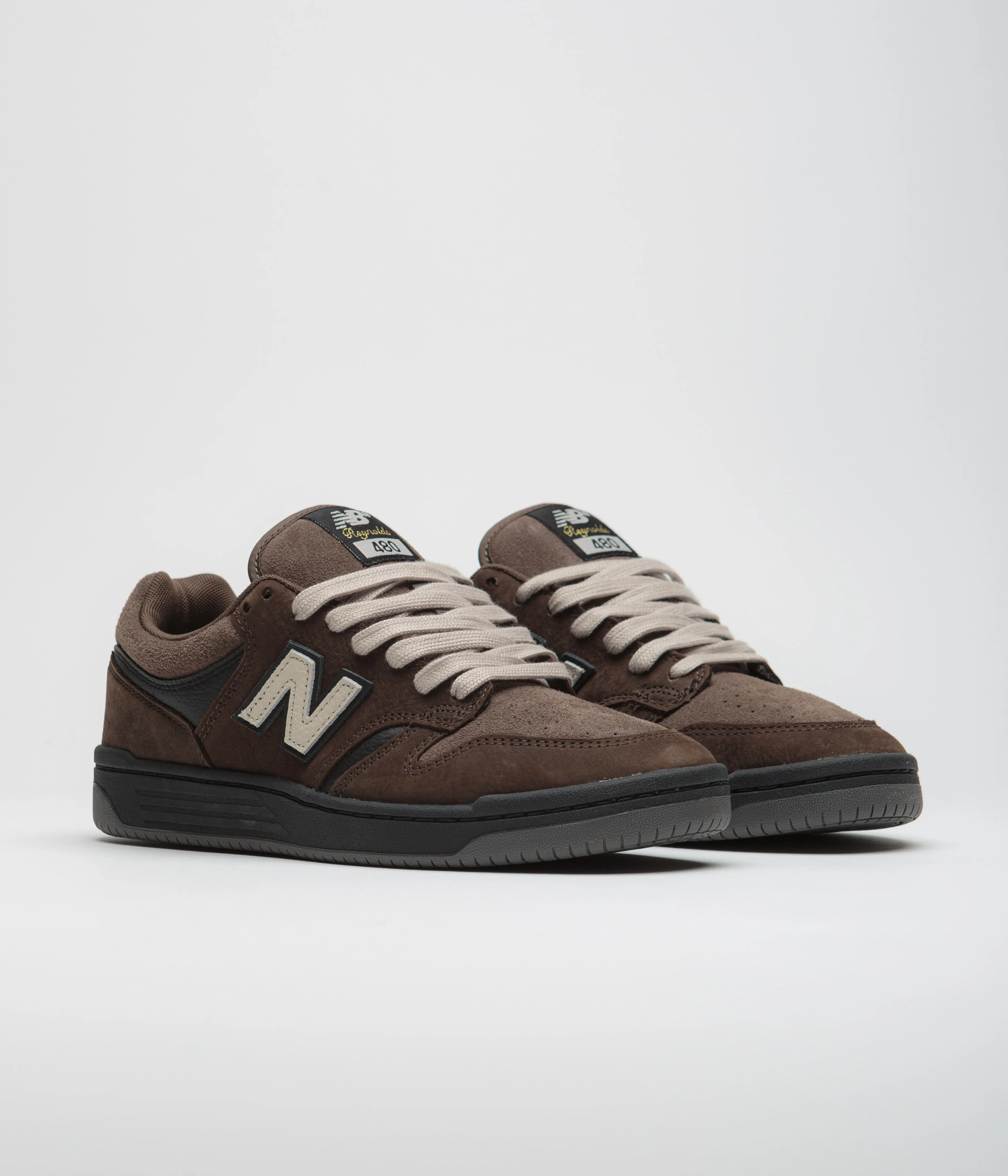 New Balance Numeric 480 Andrew Reynolds Shoes - Chocolate - Image 2