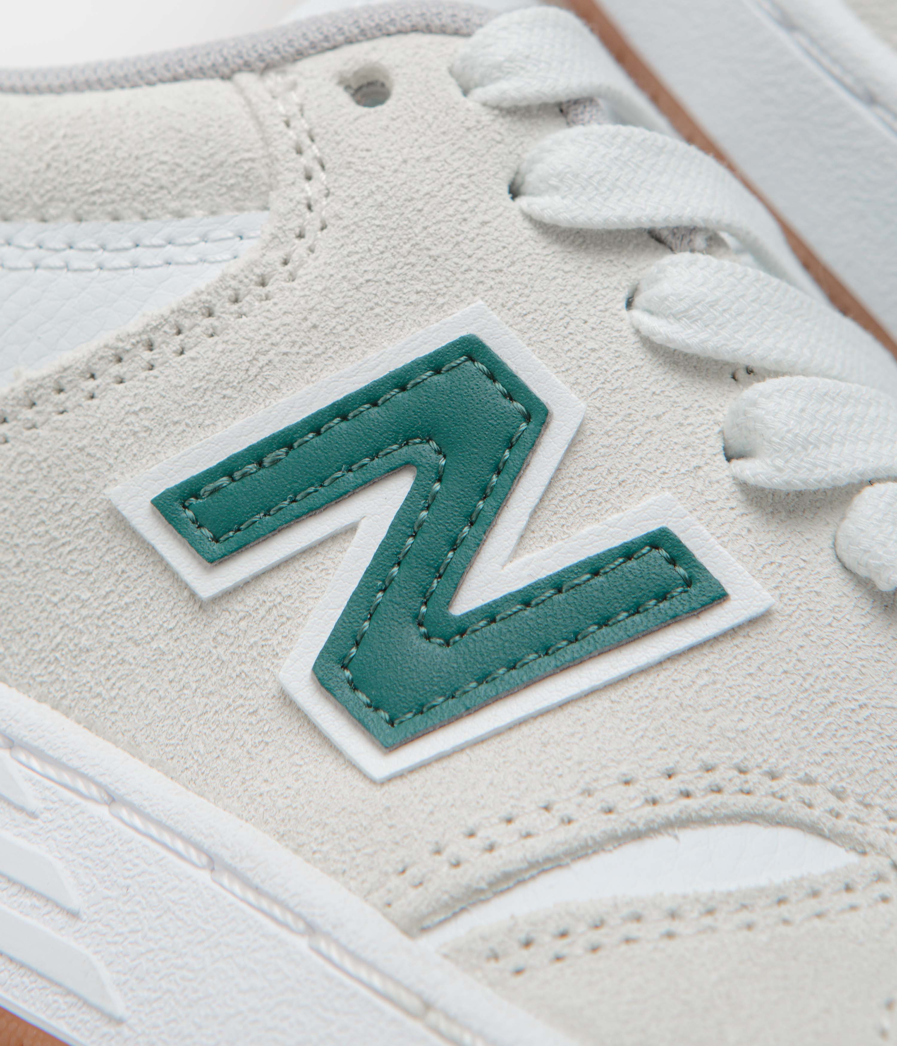New Balance Numeric 480 Shoes - Sea Salt / White - Image 7
