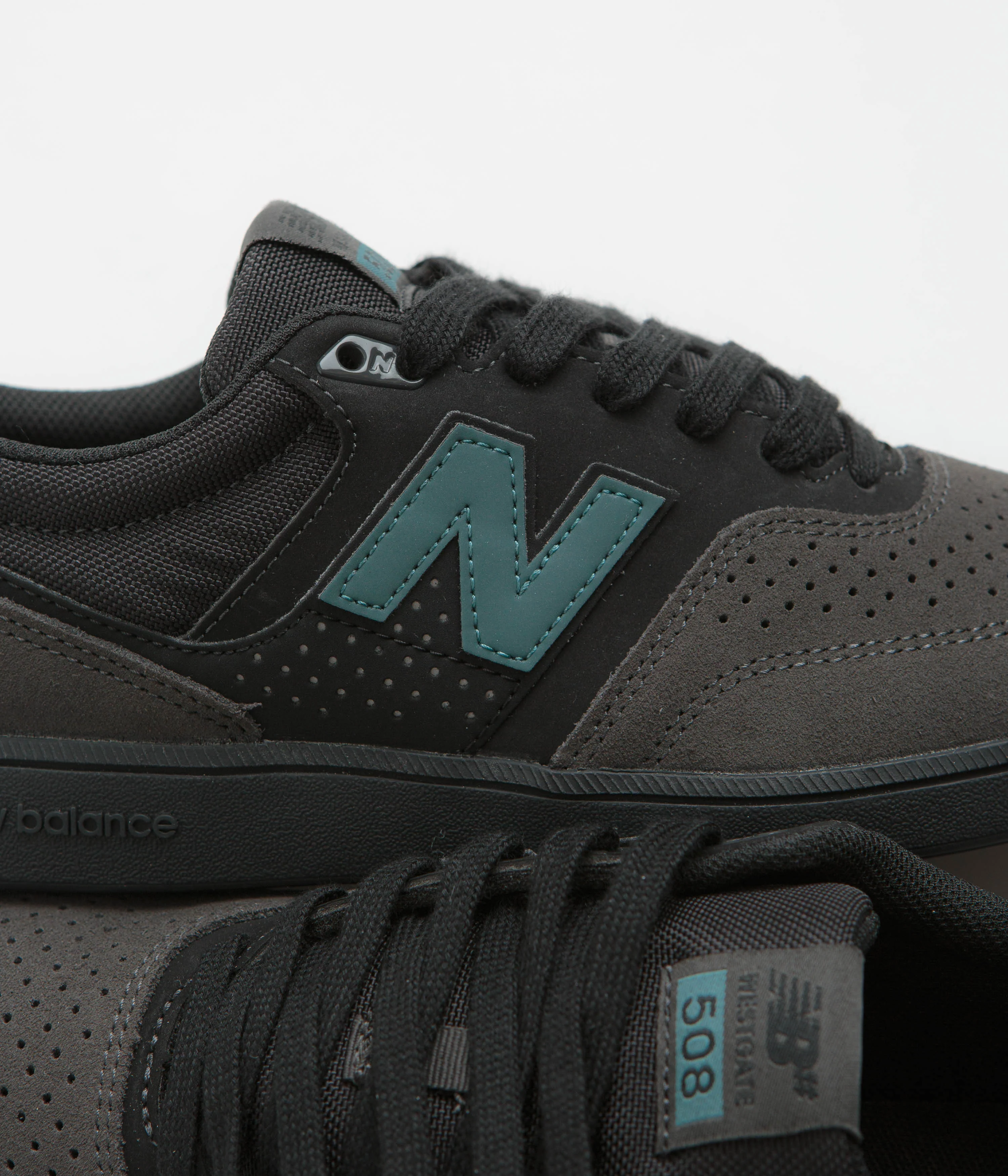 New Balance Numeric 508 Brandon Westgate Shoes - Black Cement - Image 3