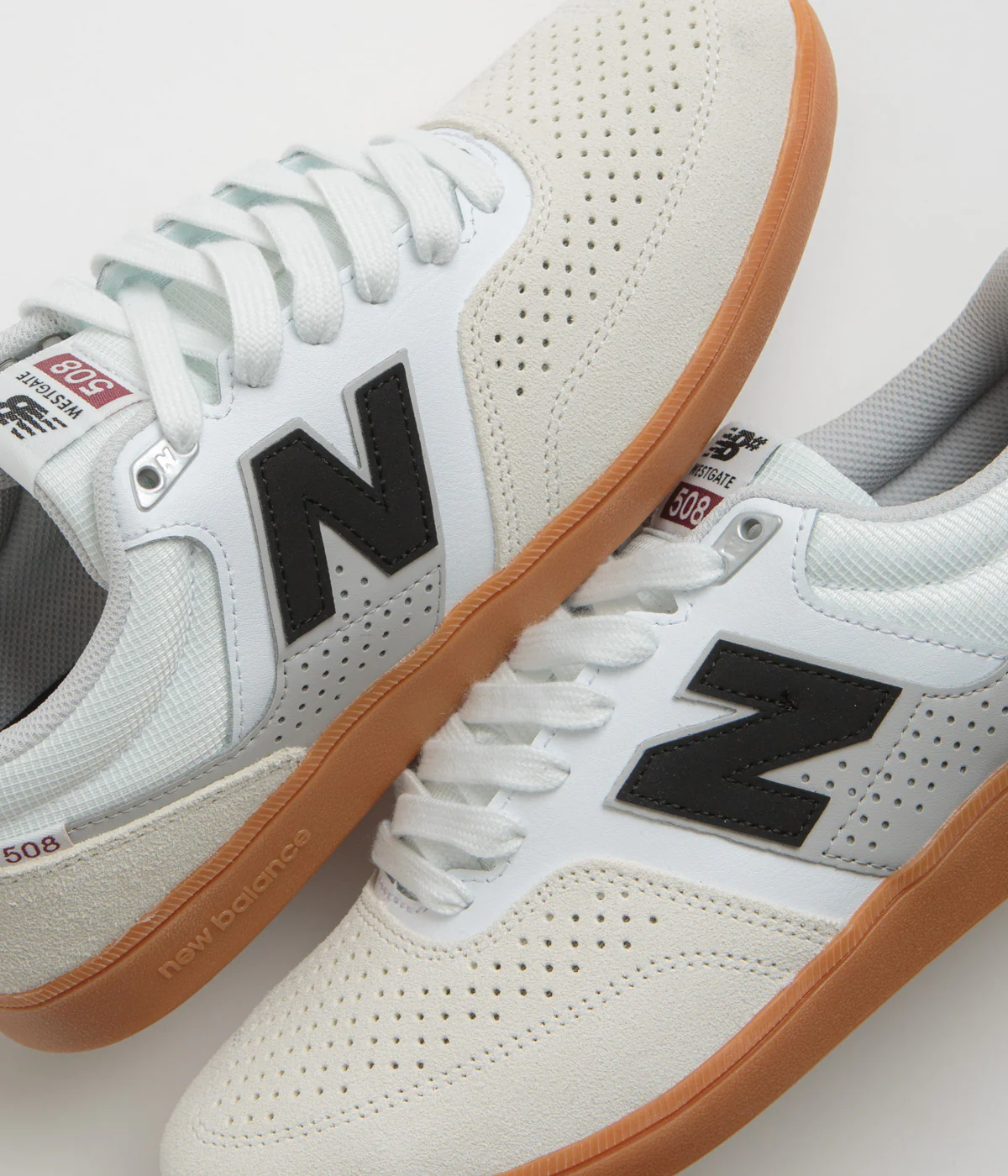 New Balance Numeric 508 Brandon Westgate Shoes - Sea Salt / Gum - Image 3