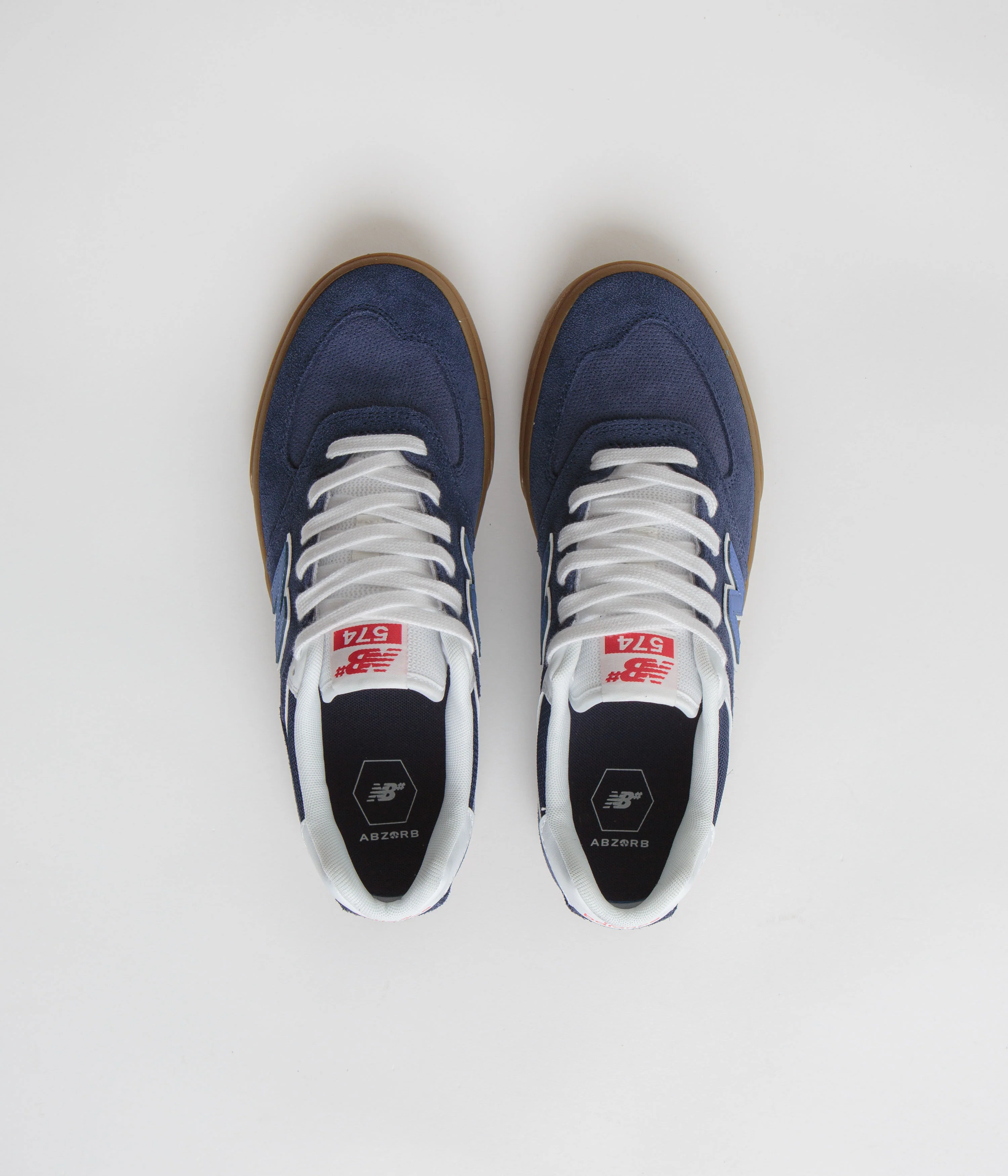 New Balance Numeric 574 Shoes - NB Navy - Image 7