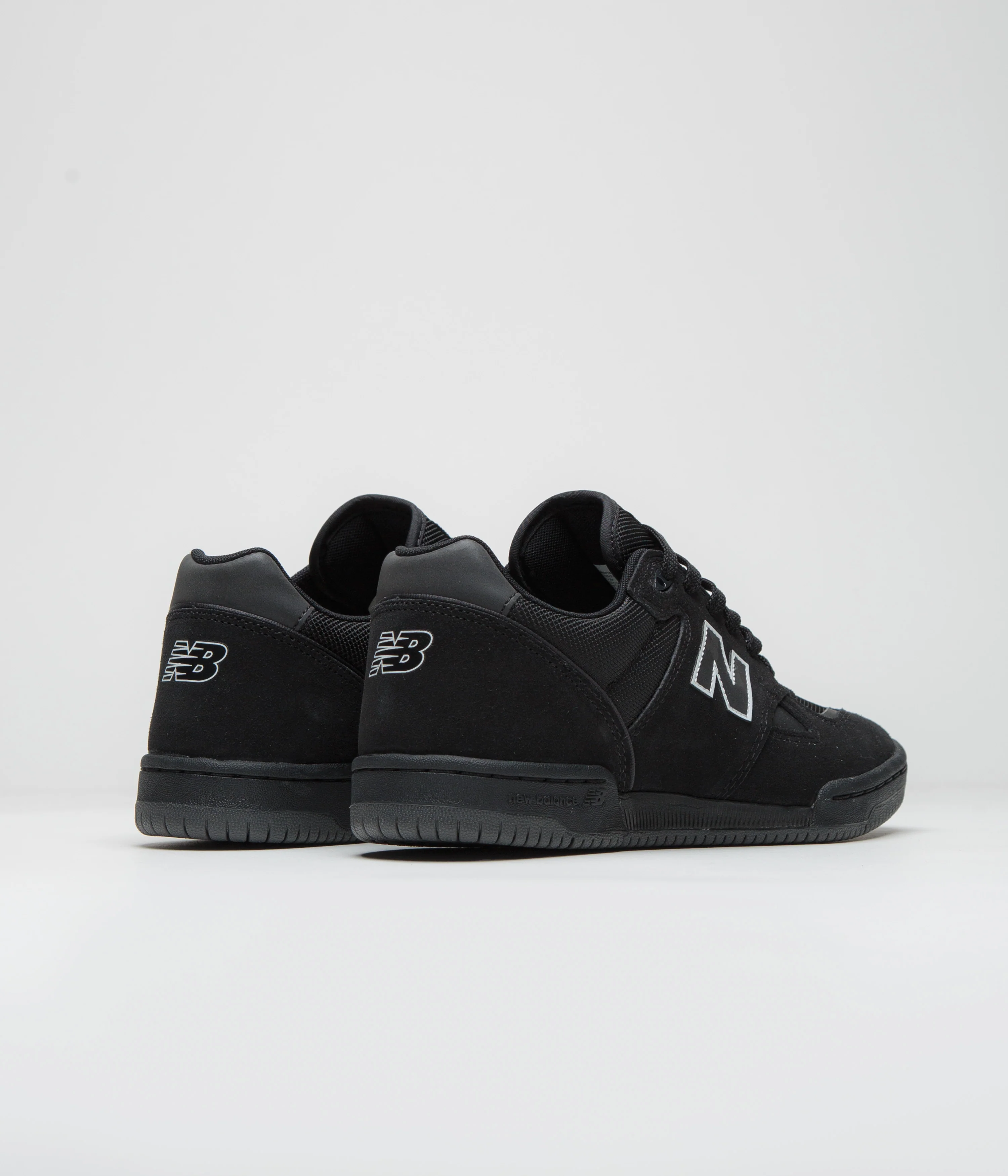 New Balance Numeric 600 Tom Knox Shoes - Black / Black - Image 4