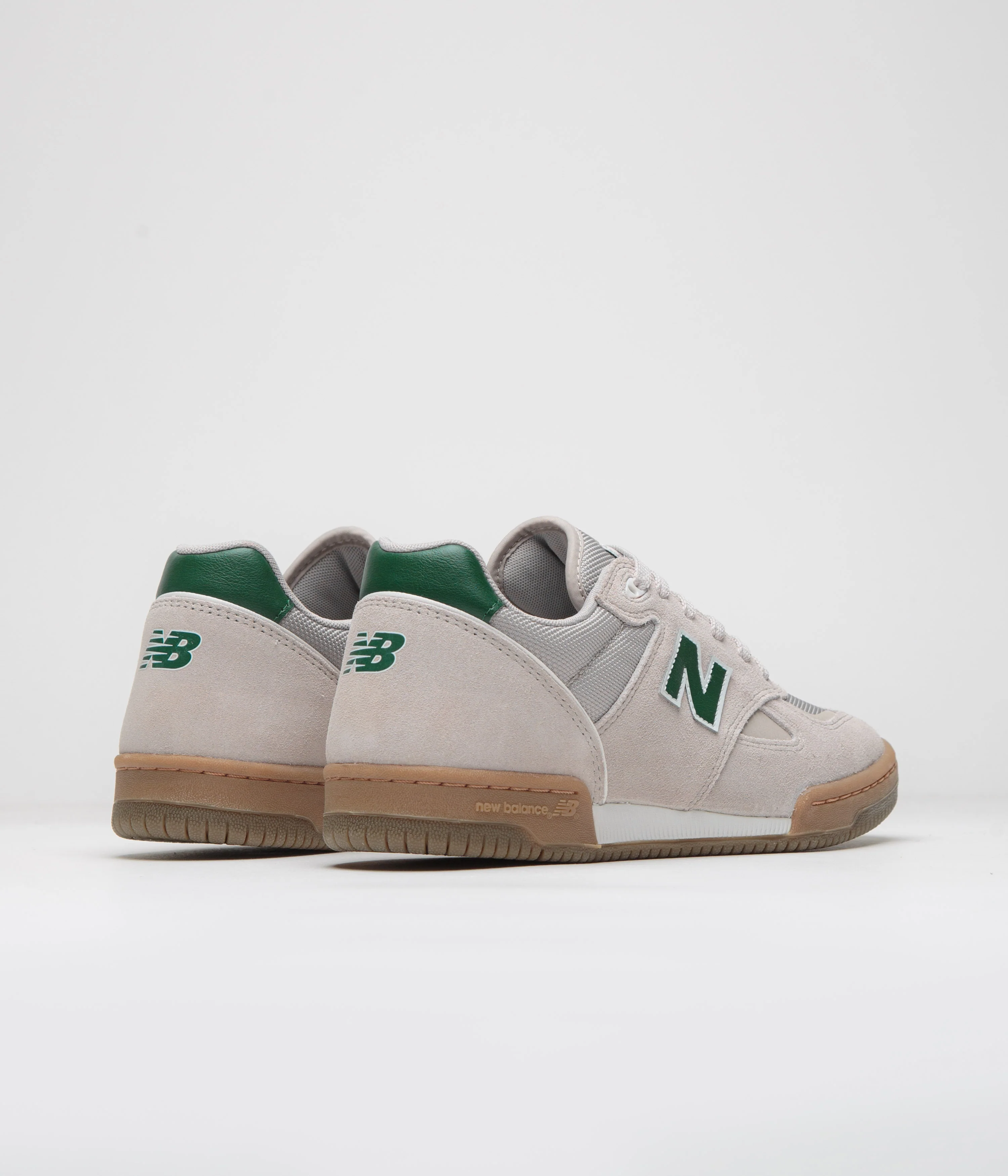 New Balance Numeric 600 Tom Knox Shoes - Sea Salt / Gum - Image 4