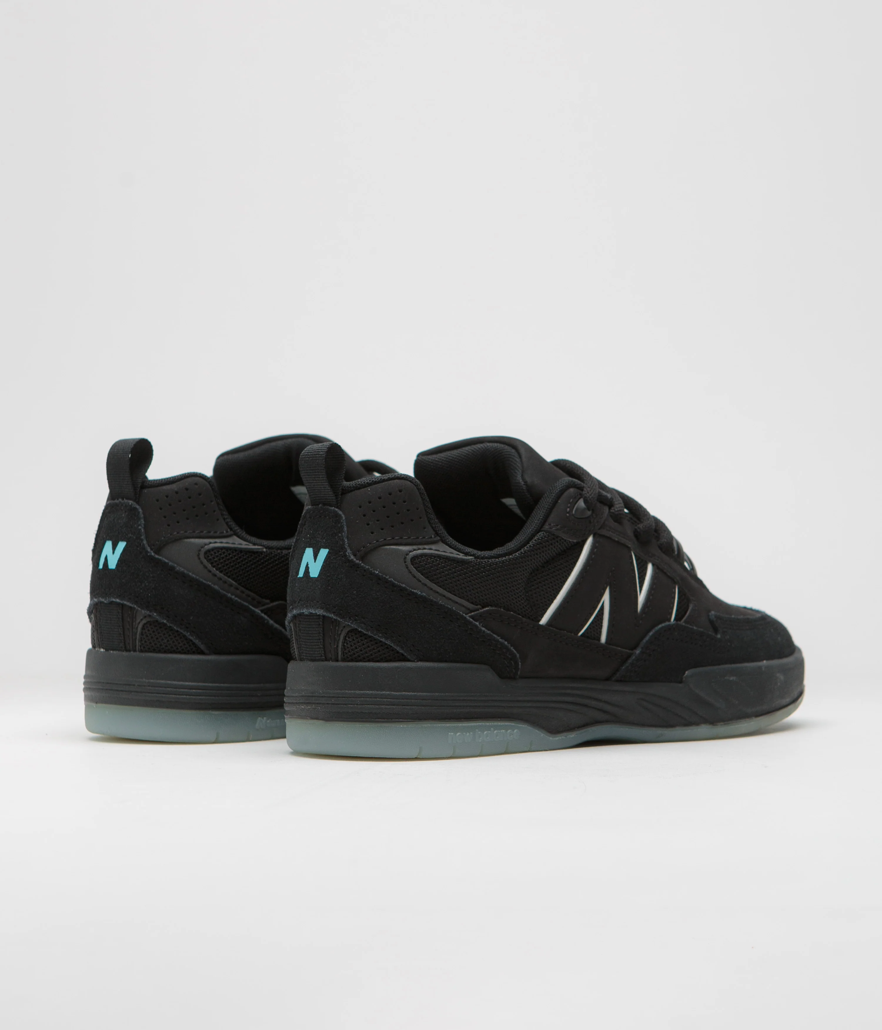 New Balance Numeric 808 Tiago Lemos Shoes - Black / Black - Image 4
