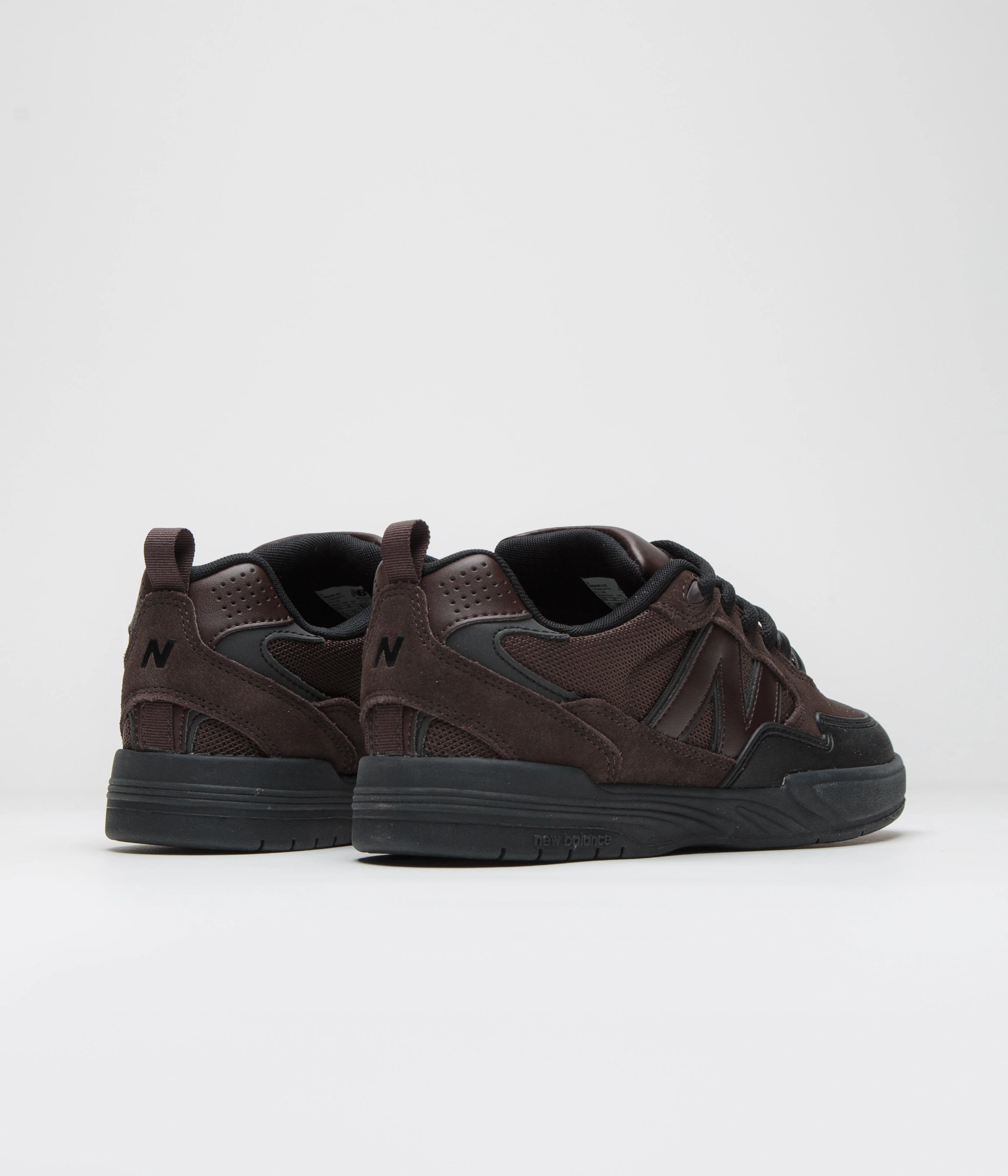 New Balance Numeric 808 Tiago Lemos Shoes - Brown / Black - Image 4