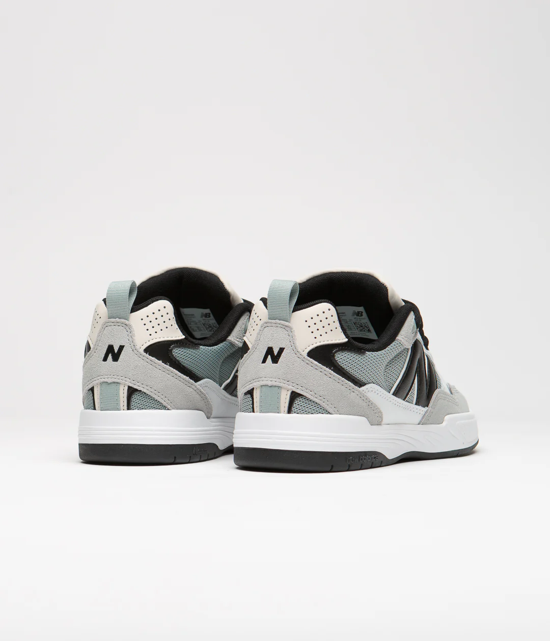 New Balance Numeric 808 Tiago Lemos Shoes - Grey / White - Image 4