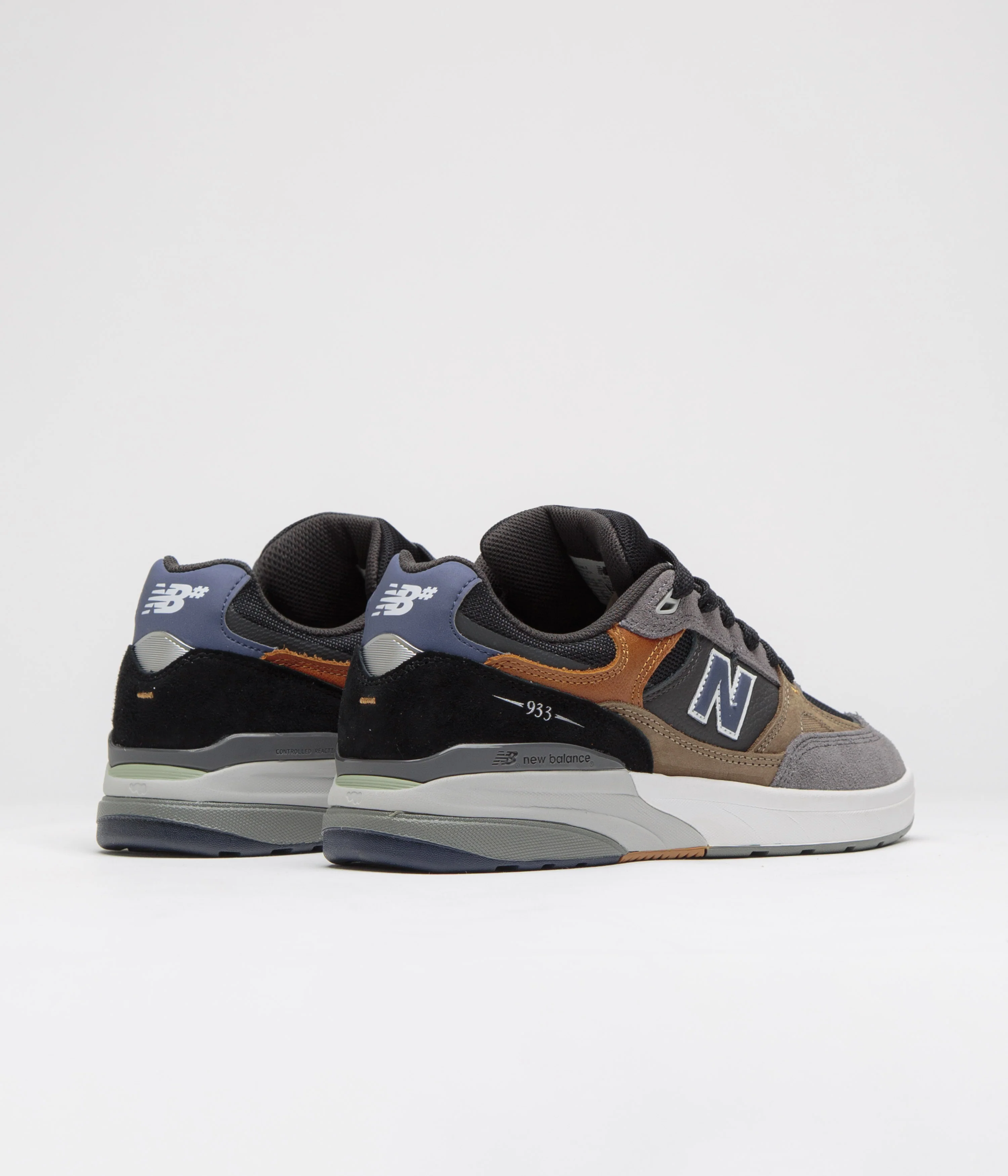 New Balance Numeric 933 Andrew Reynolds Shoes - Castlerock - Image 4