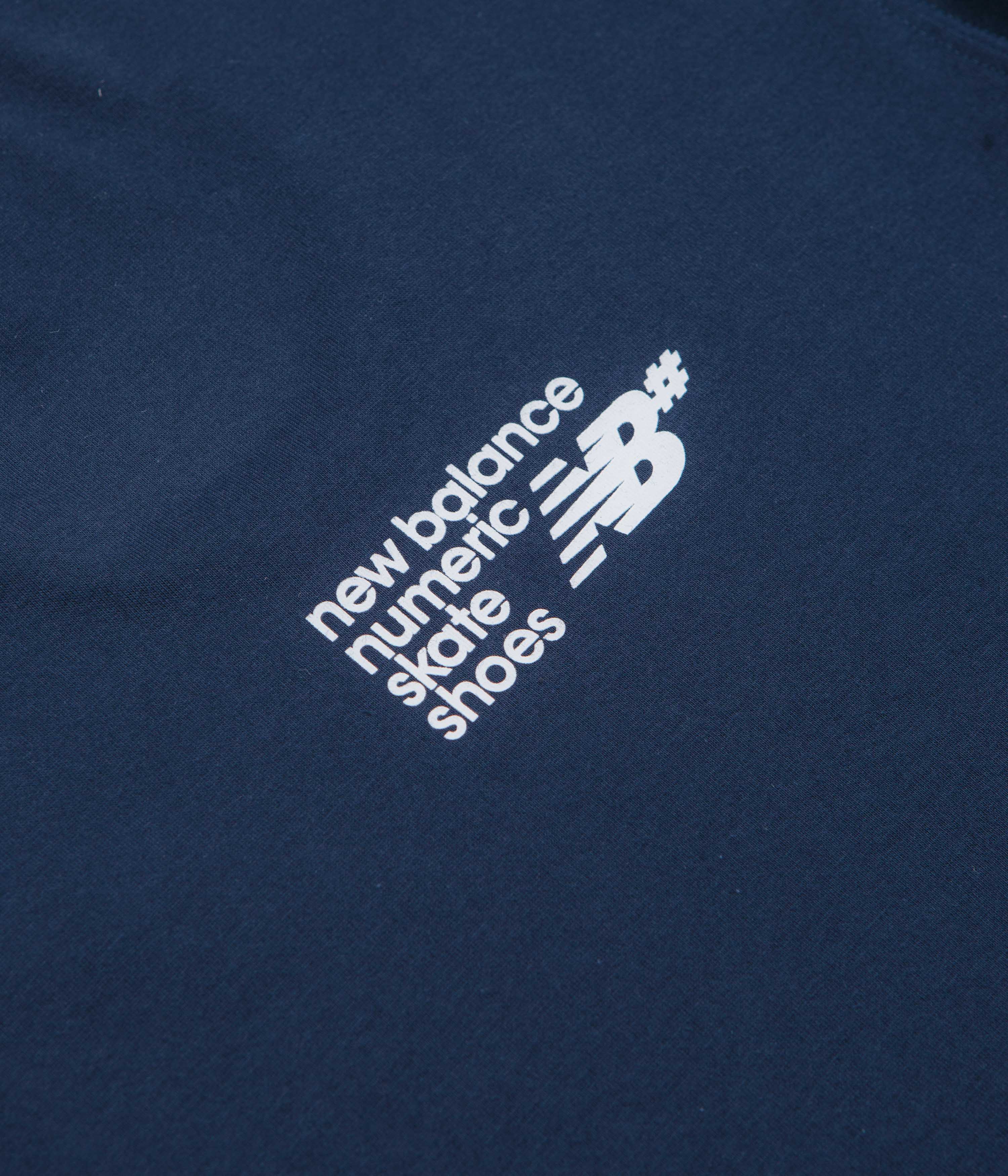New Balance Numeric Small Logo T-Shirt - Navy - Image 2