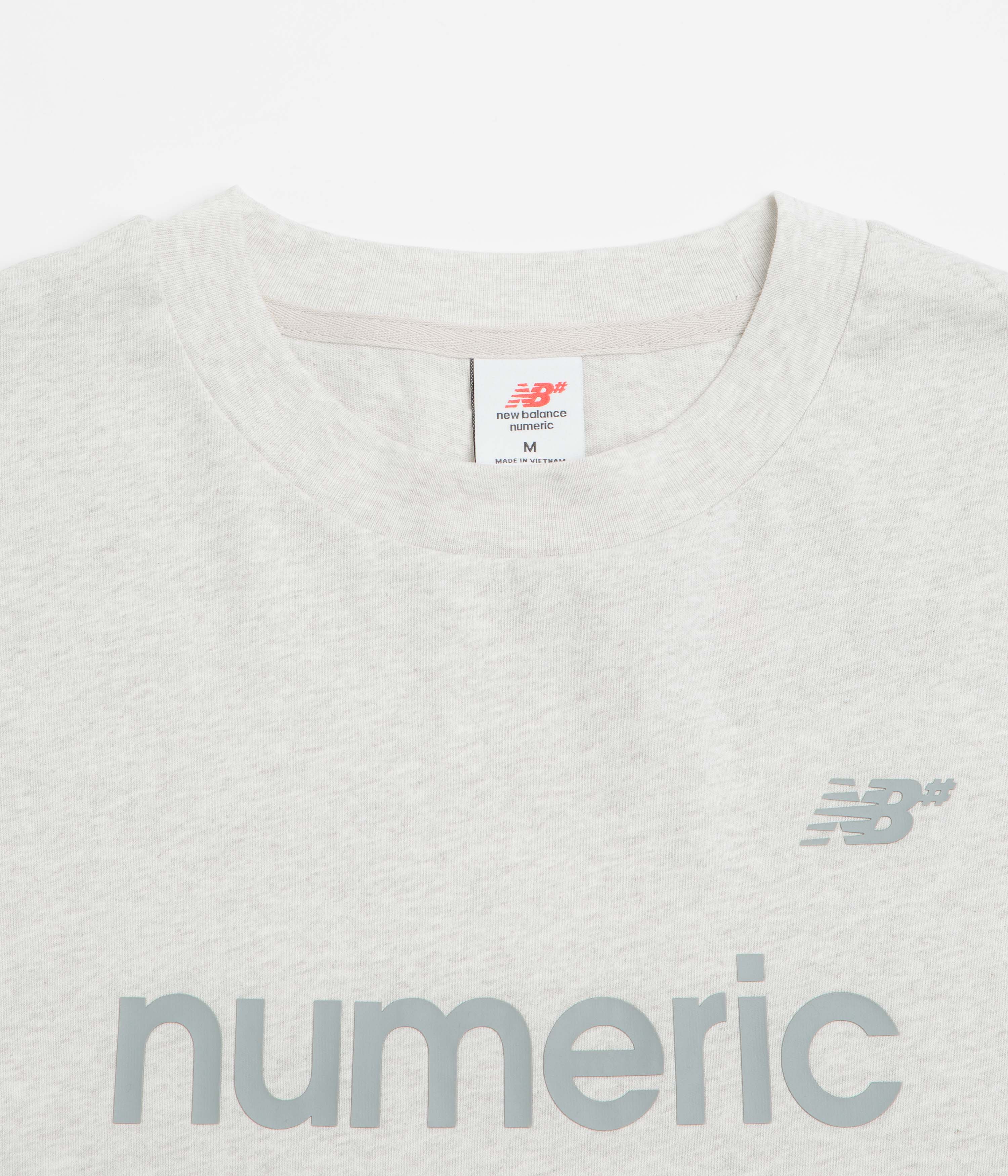 New Balance Numeric T-Shirt - Oatmeal Heather - Image 2