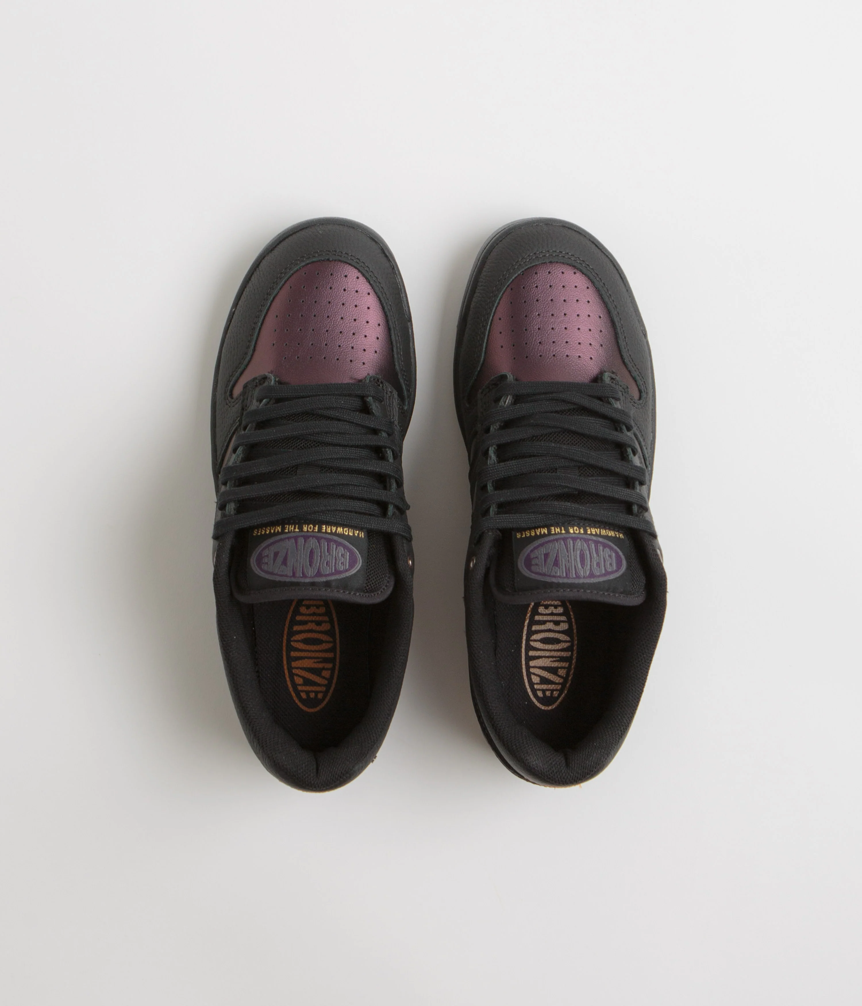 New Balance Numeric x Bronze 56K 480 Shoes - Black / Black - Image 7