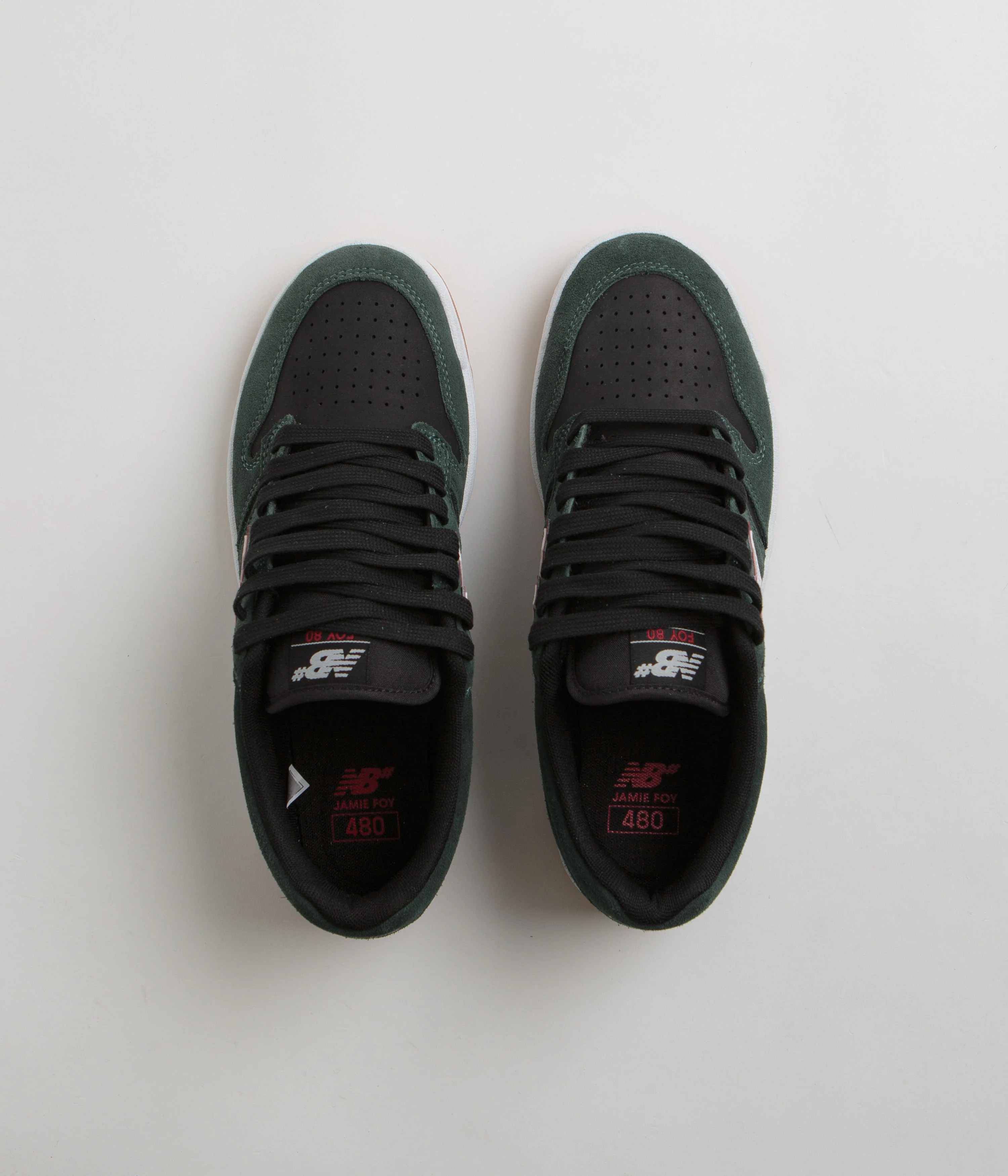 New Balance Numeric x Jamie Foy 480 Shoes - Forest Green - Image 7