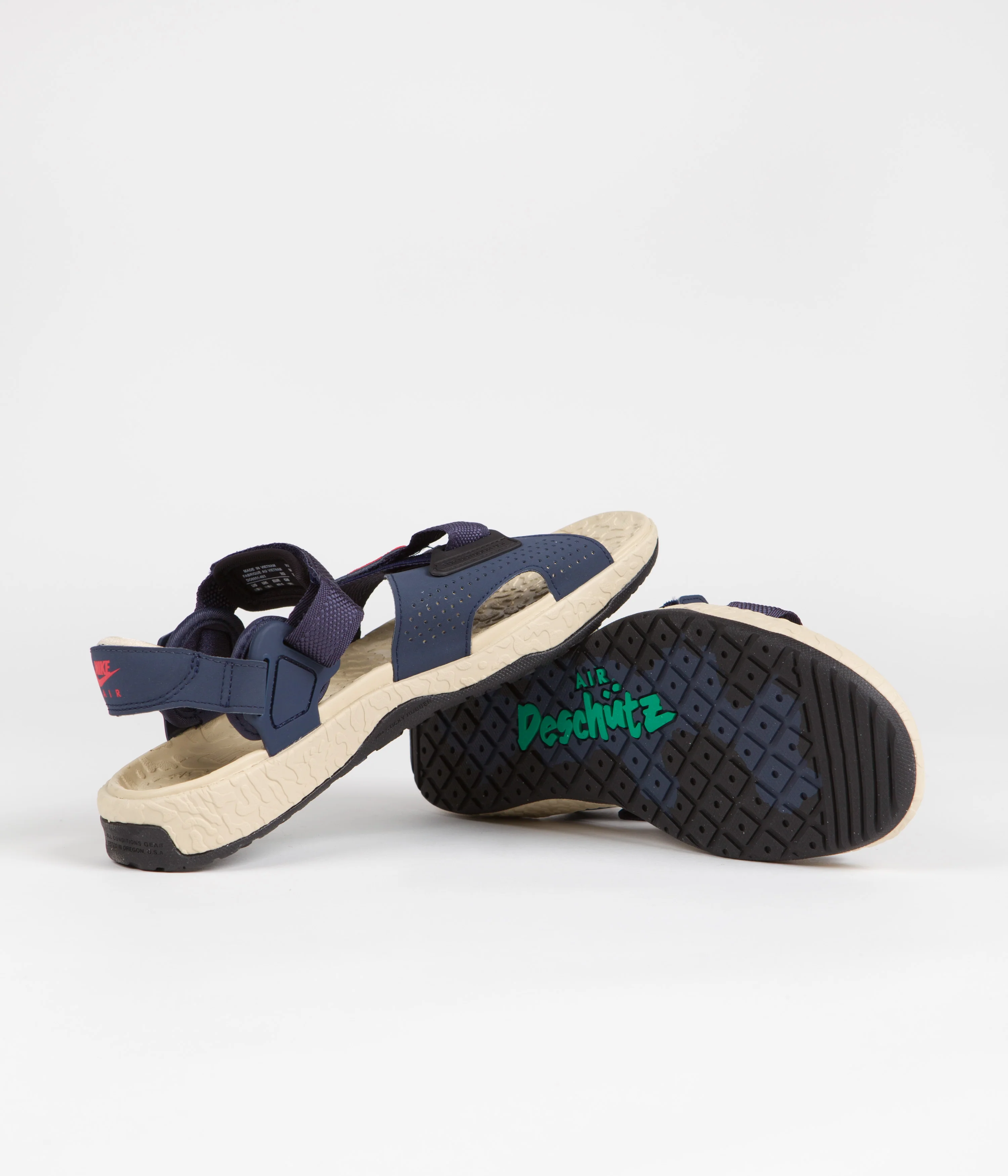 Nike ACG Air Deschutz+ Sandals - Midnight Navy / Light Crimson - Thunder Blue - Image 5