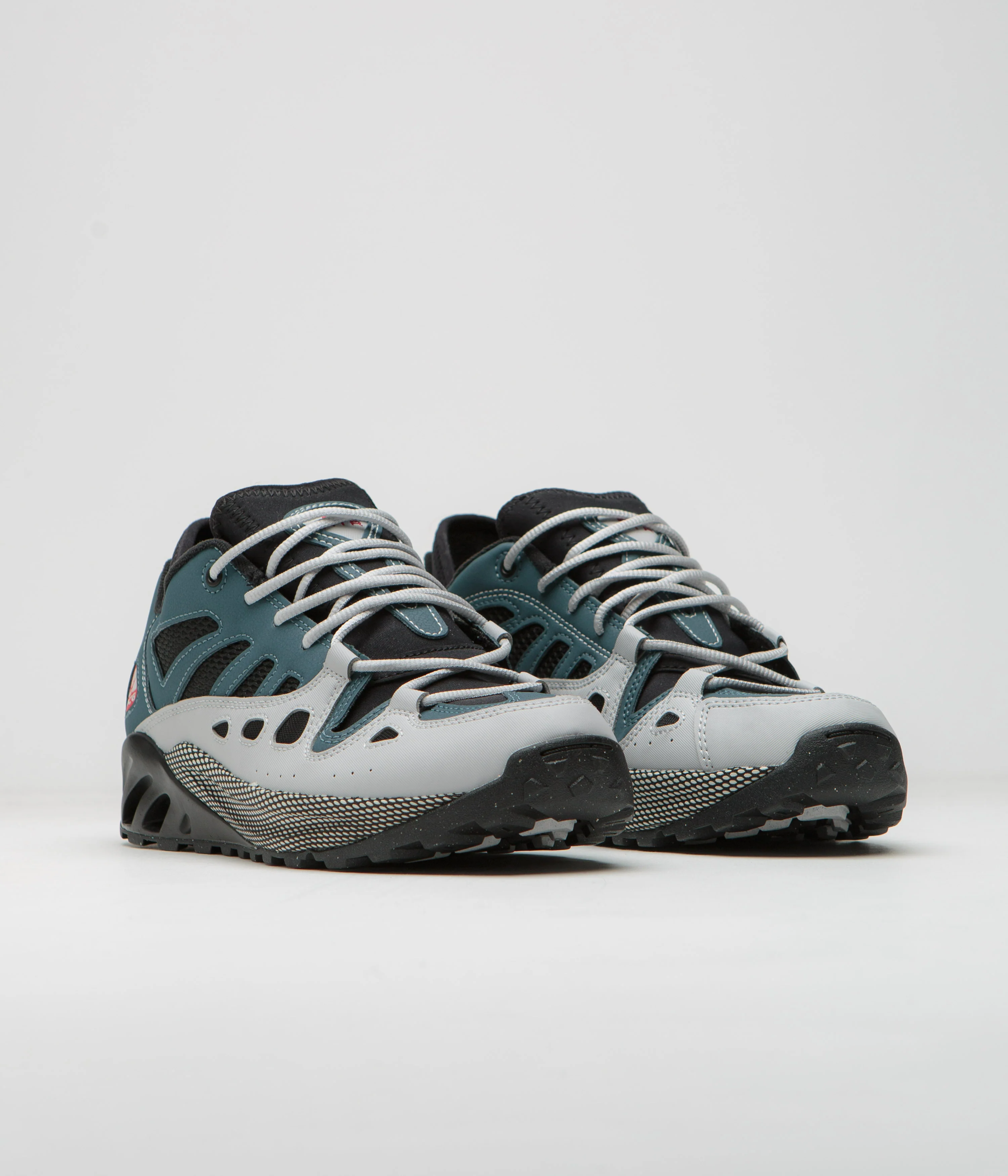 Nike ACG Air Exploraid Shoes - Ash Green / Varsity Red - Black - Neutral Grey - Image 3