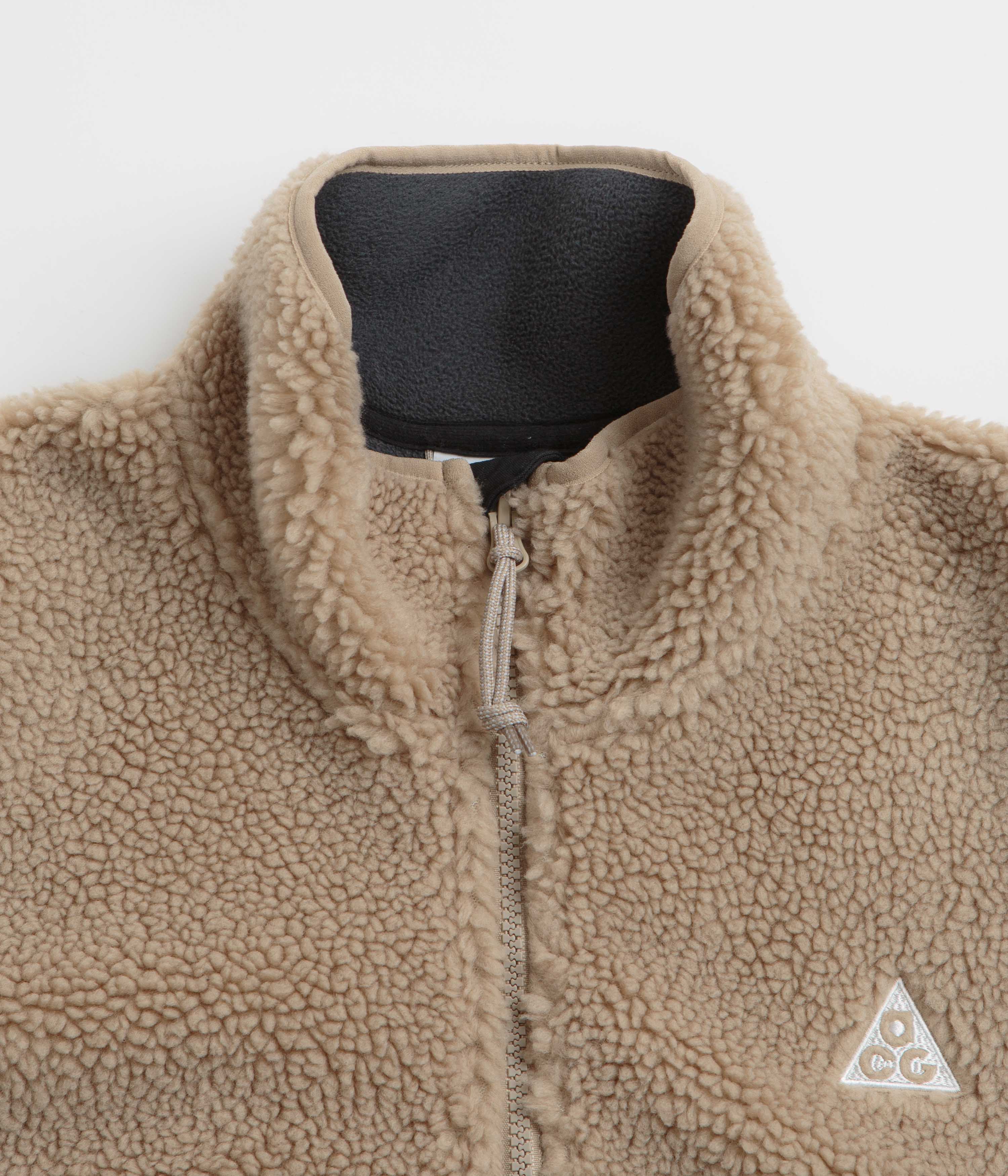 Nike ACG Canwell Glacier Fleece - Khaki / Summit White - Image 3