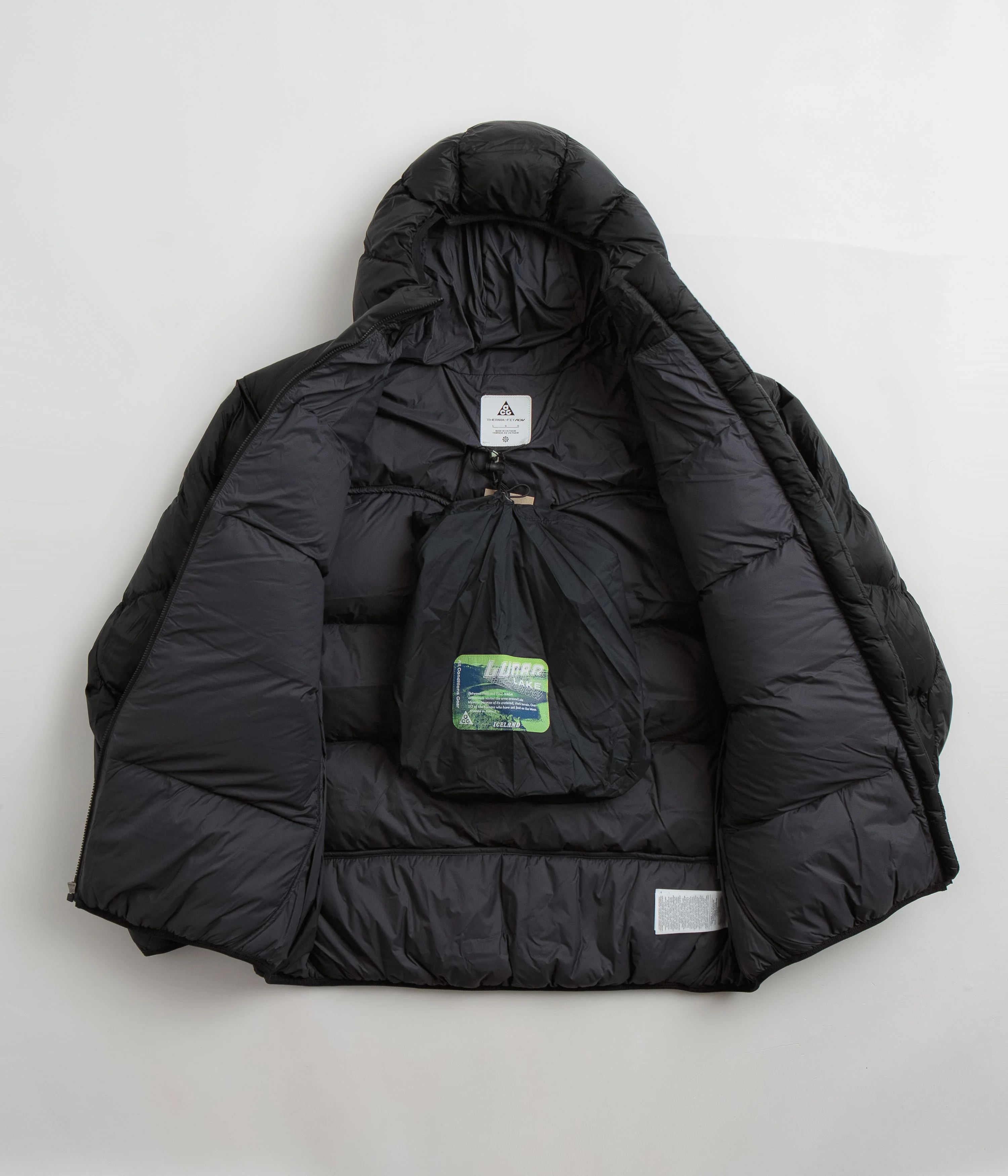 Nike ACG Lunar Lake Puffer Jacket - Black / Black / Dark Smoke Grey / Summit White - Image 2