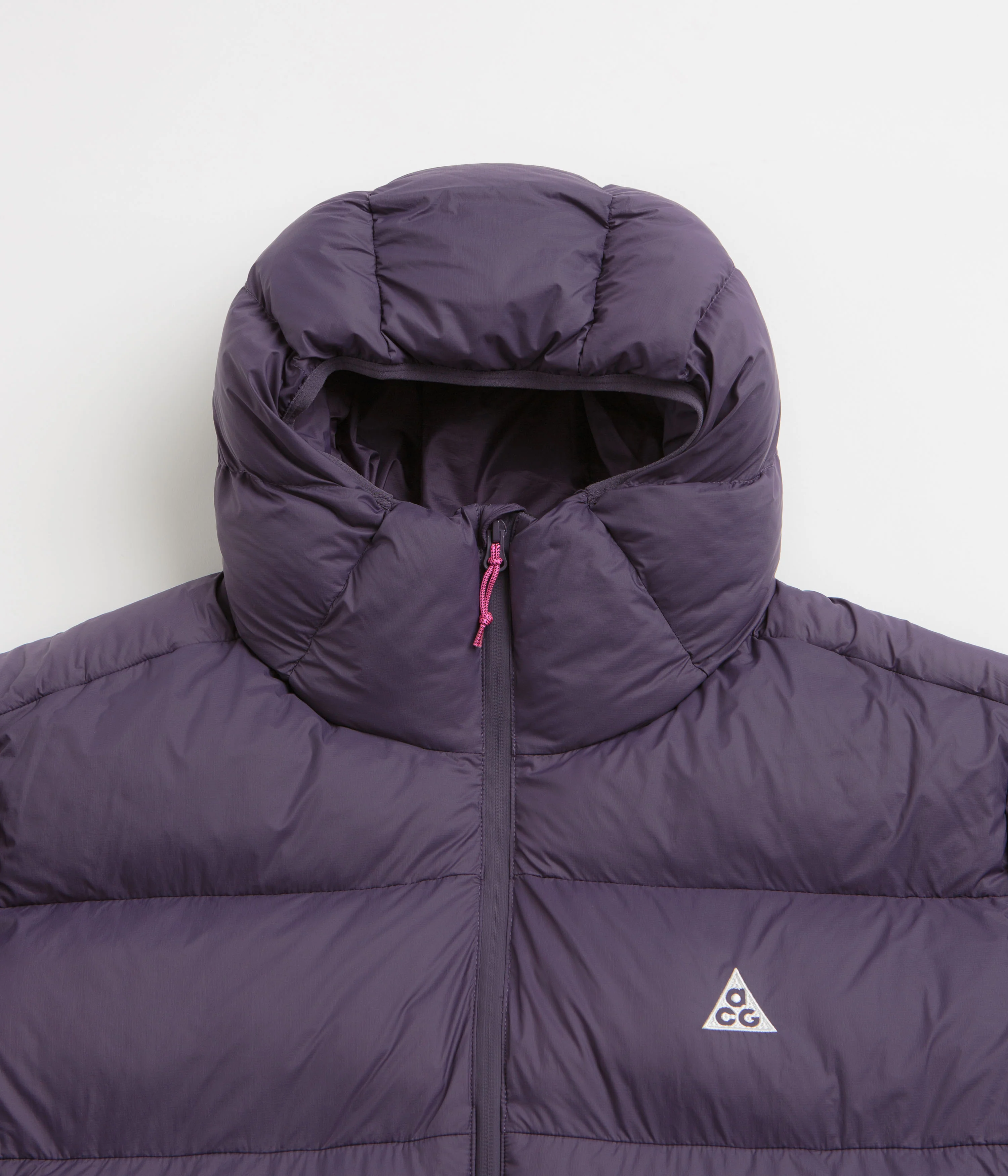 Nike ACG Lunar Lake Puffer Jacket - Dark Raisin / Black / Summit White - Image 3