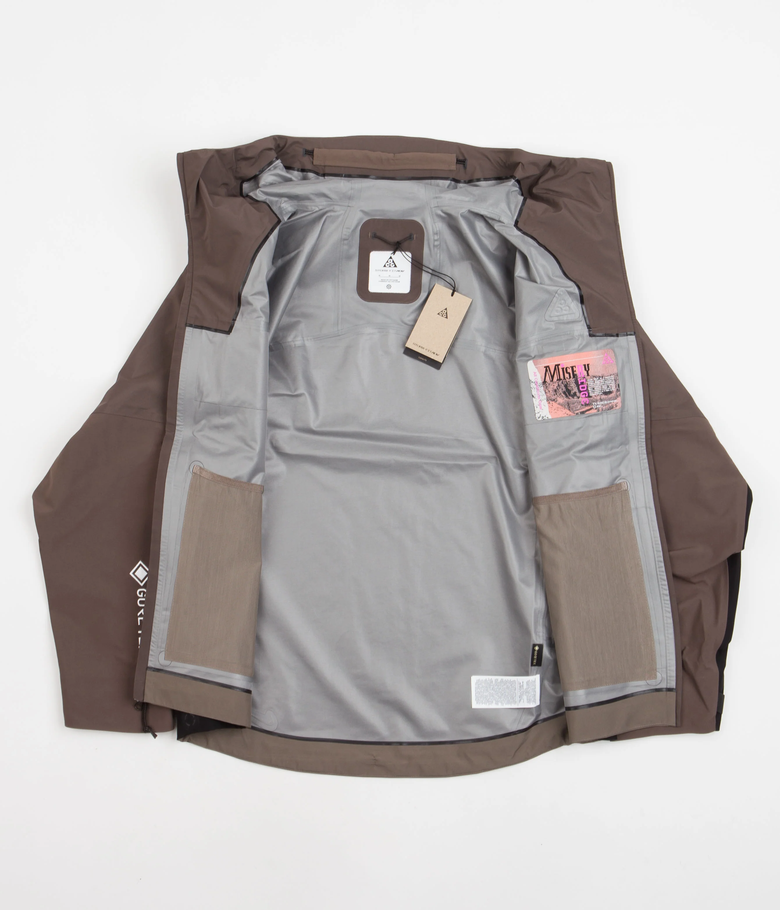 Nike ACG Misery Ridge Jacket - Ironstone / Olive Grey / Black / Summit White - Image 9