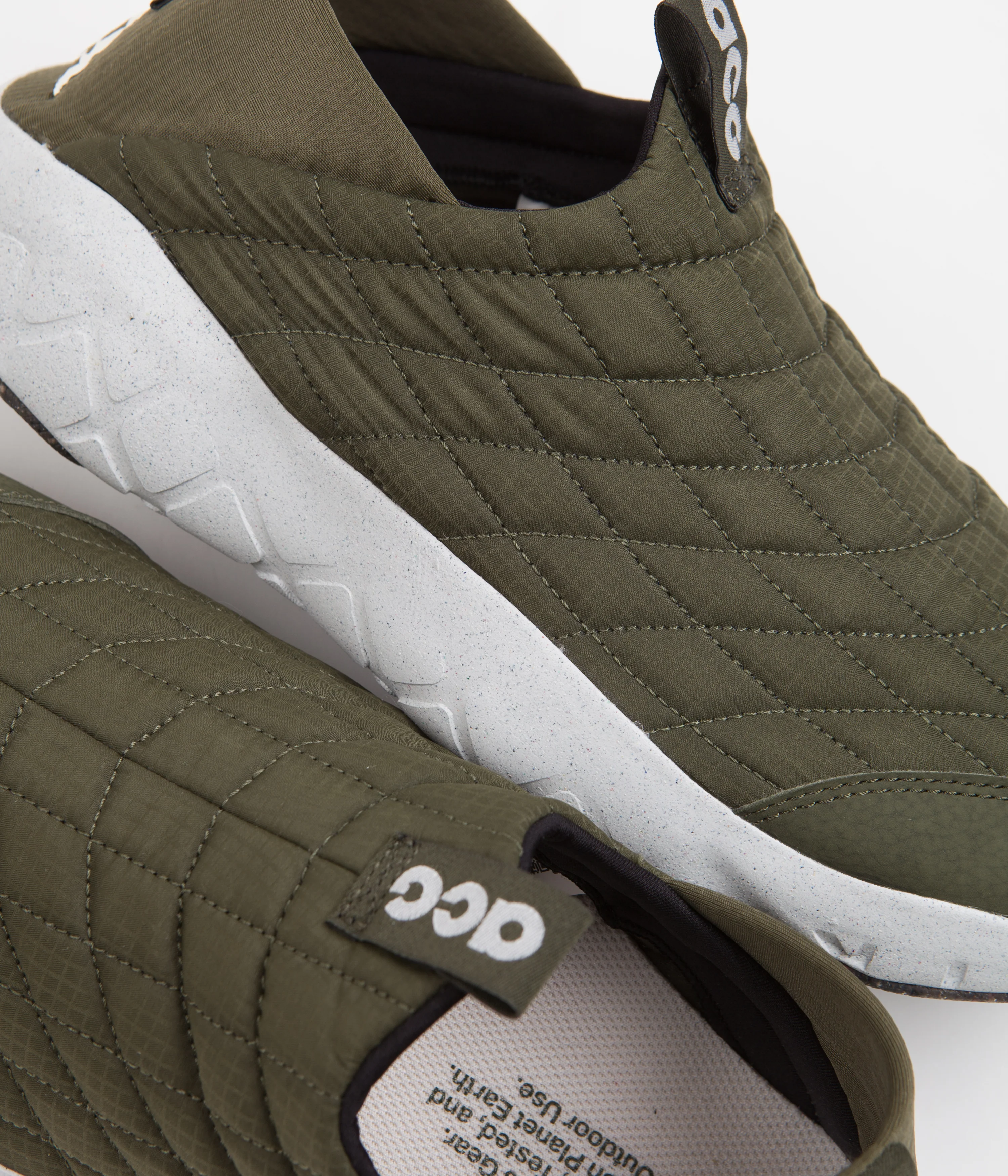 Nike ACG Moc 3.5 Shoes - Cargo Khaki / Summit White - Cargo Khaki - Image 3