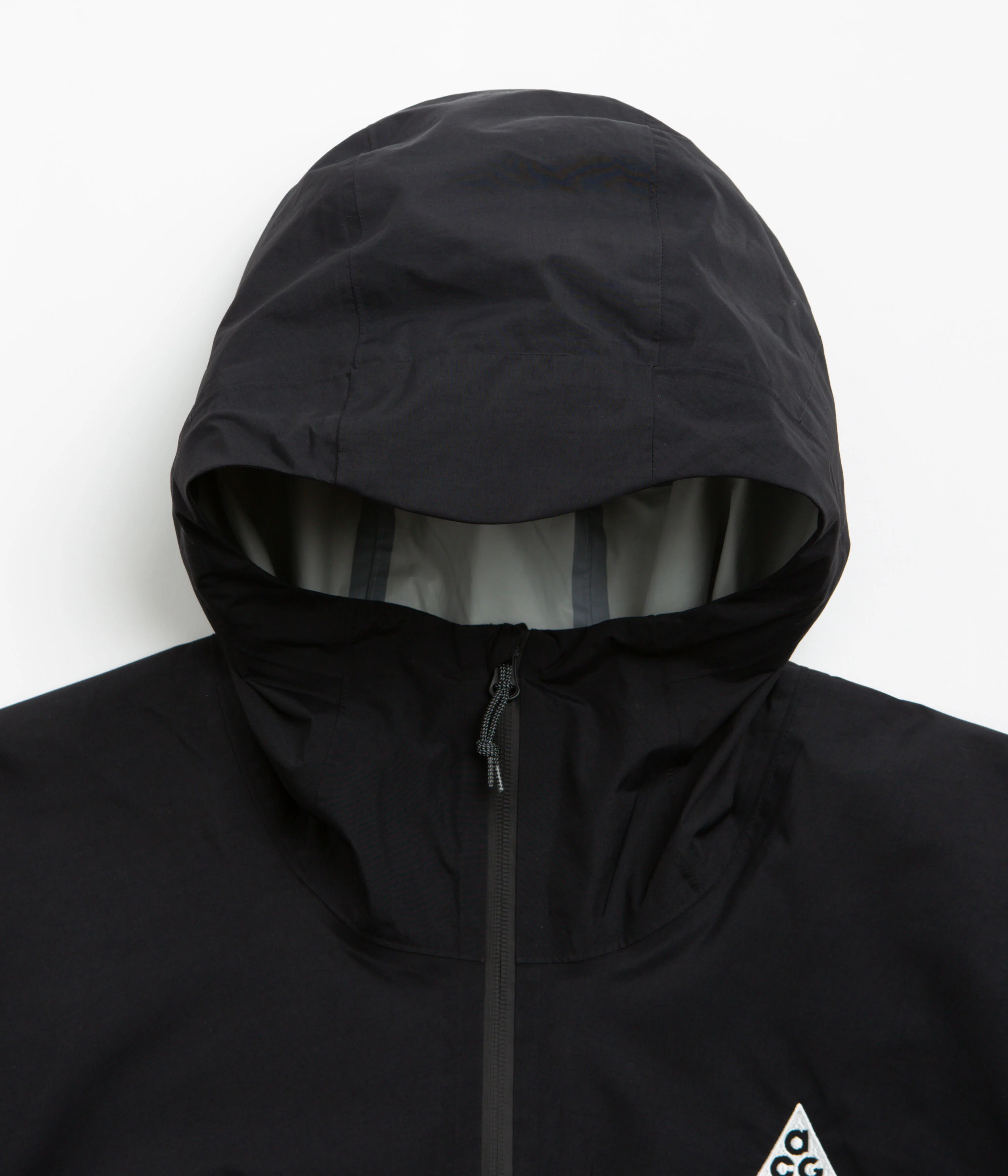 Nike ACG Morpho Rain Jacket - Black / Black / Summit White - Image 4