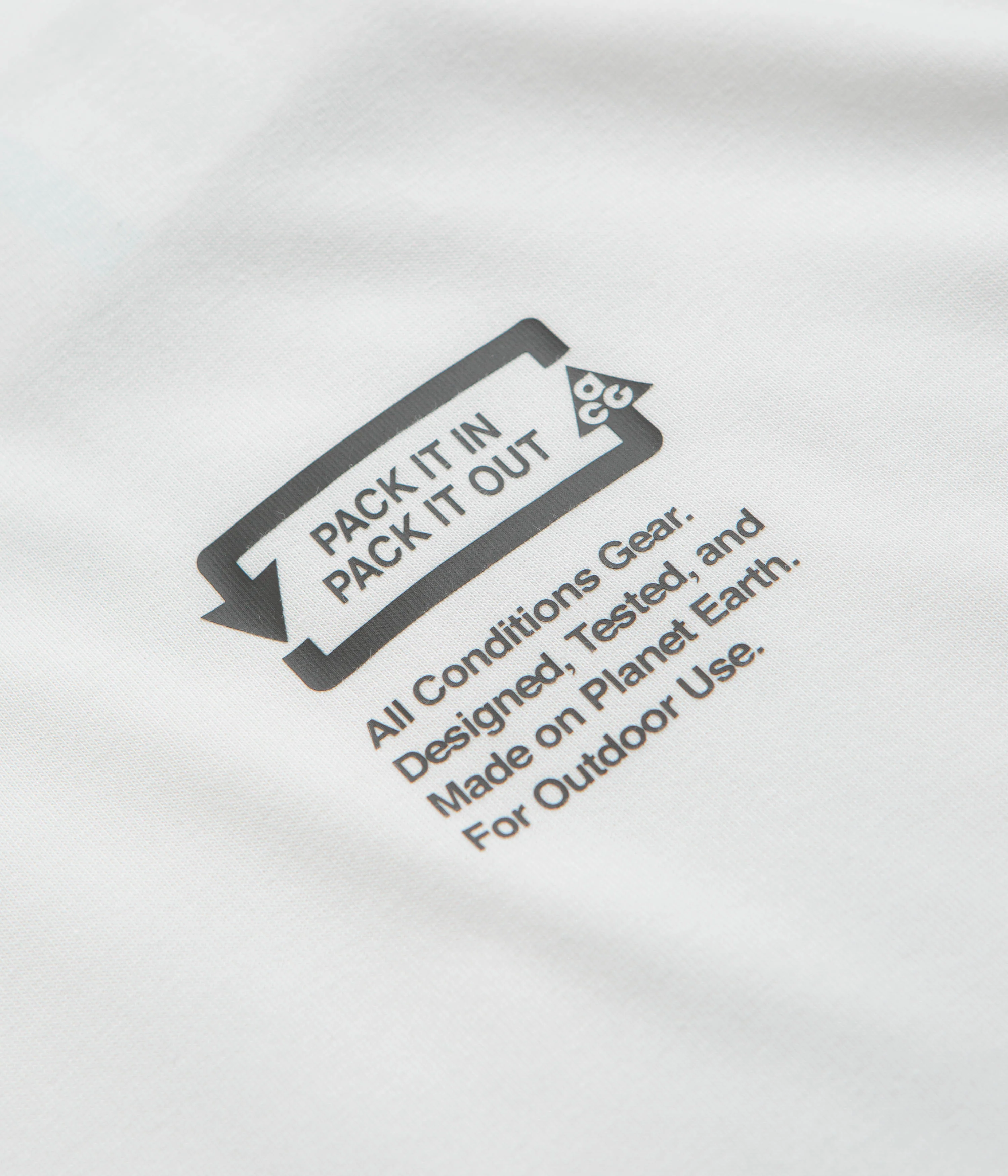 Nike ACG Pickinout T-Shirt - Summit White - Image 3