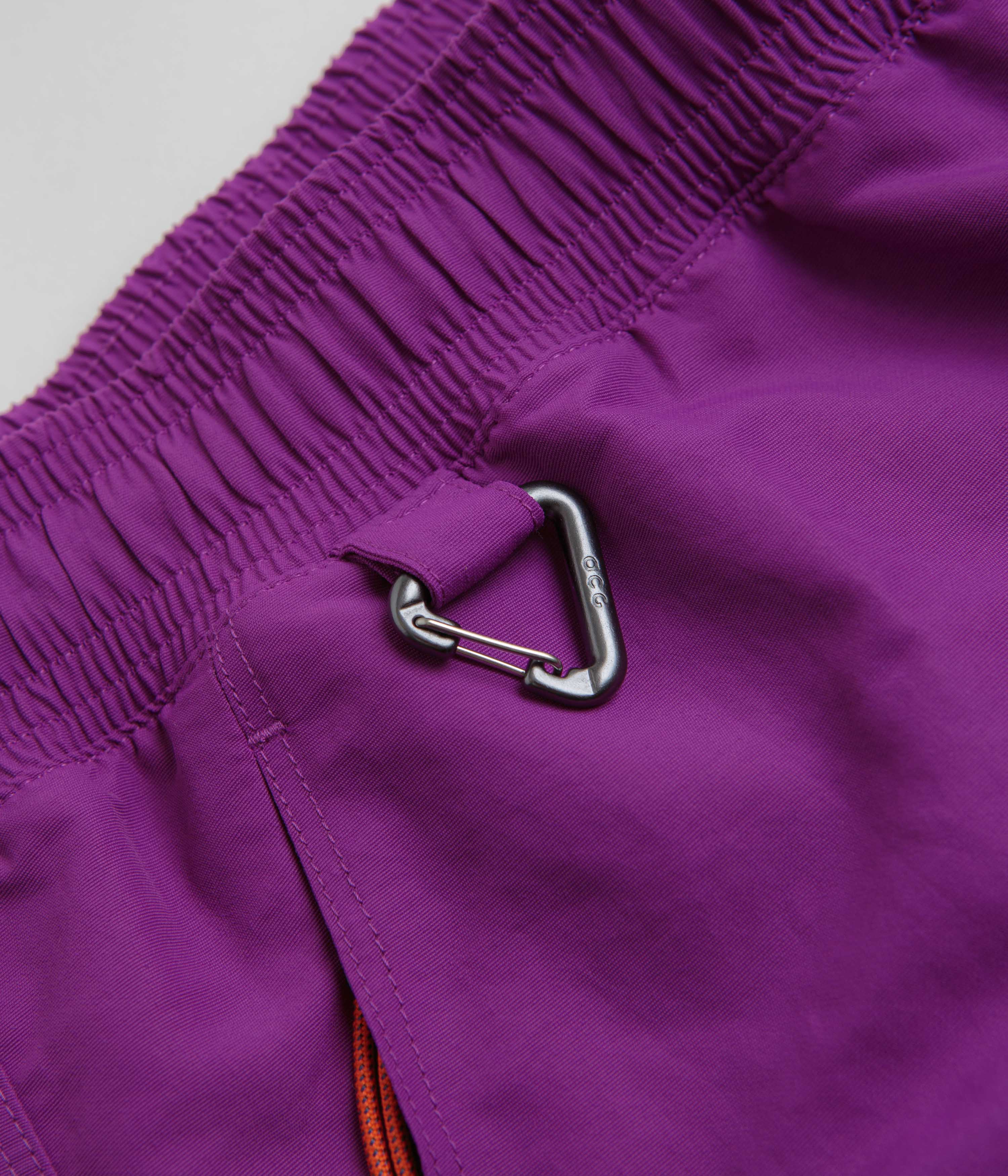 Nike ACG Reservoir Goat Shorts - Bold Berry / Safety Orange / Summit White - Image 7