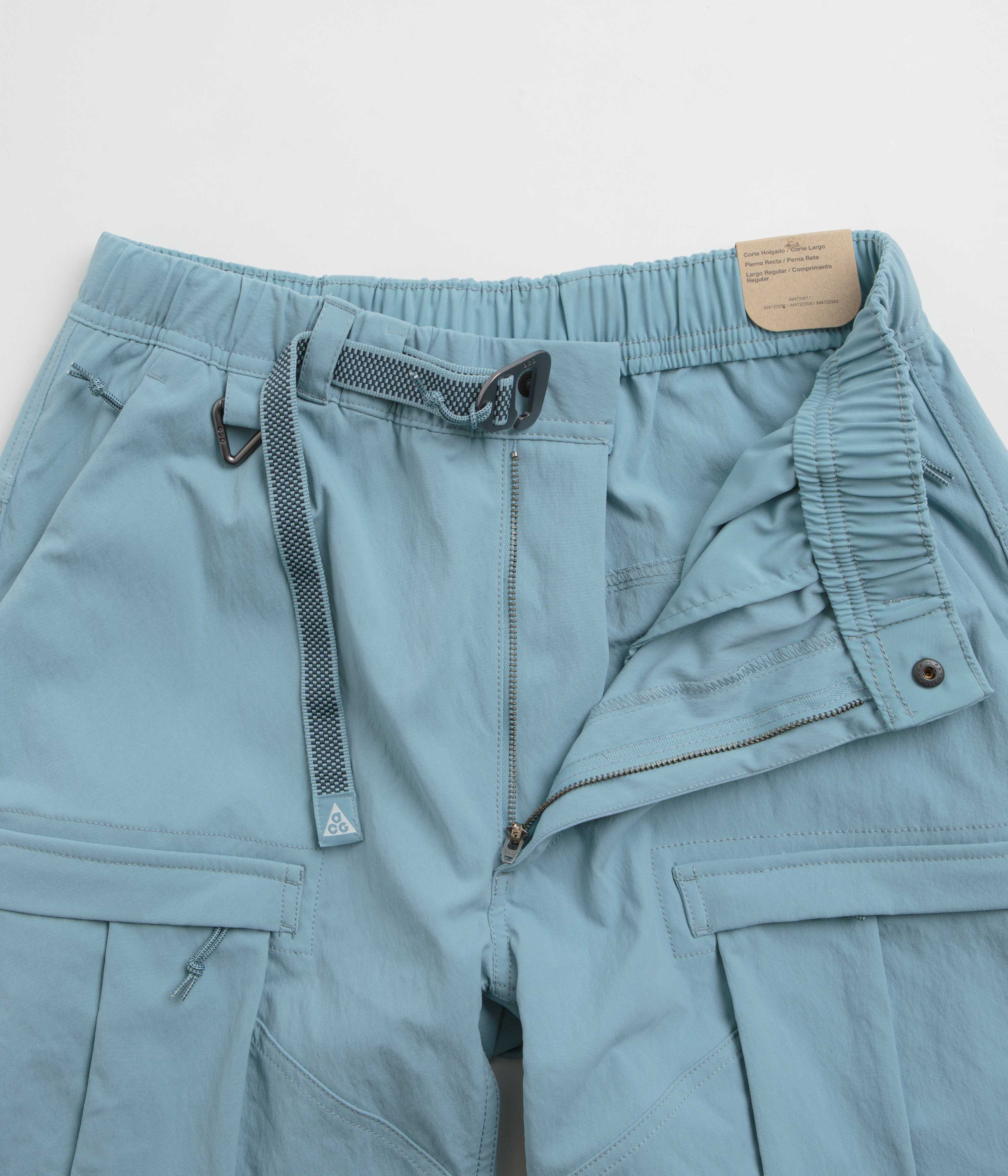 Nike ACG Smith Summit Cargo Pants - Denim Turquoise / Armory Navy / Summit White - Image 7