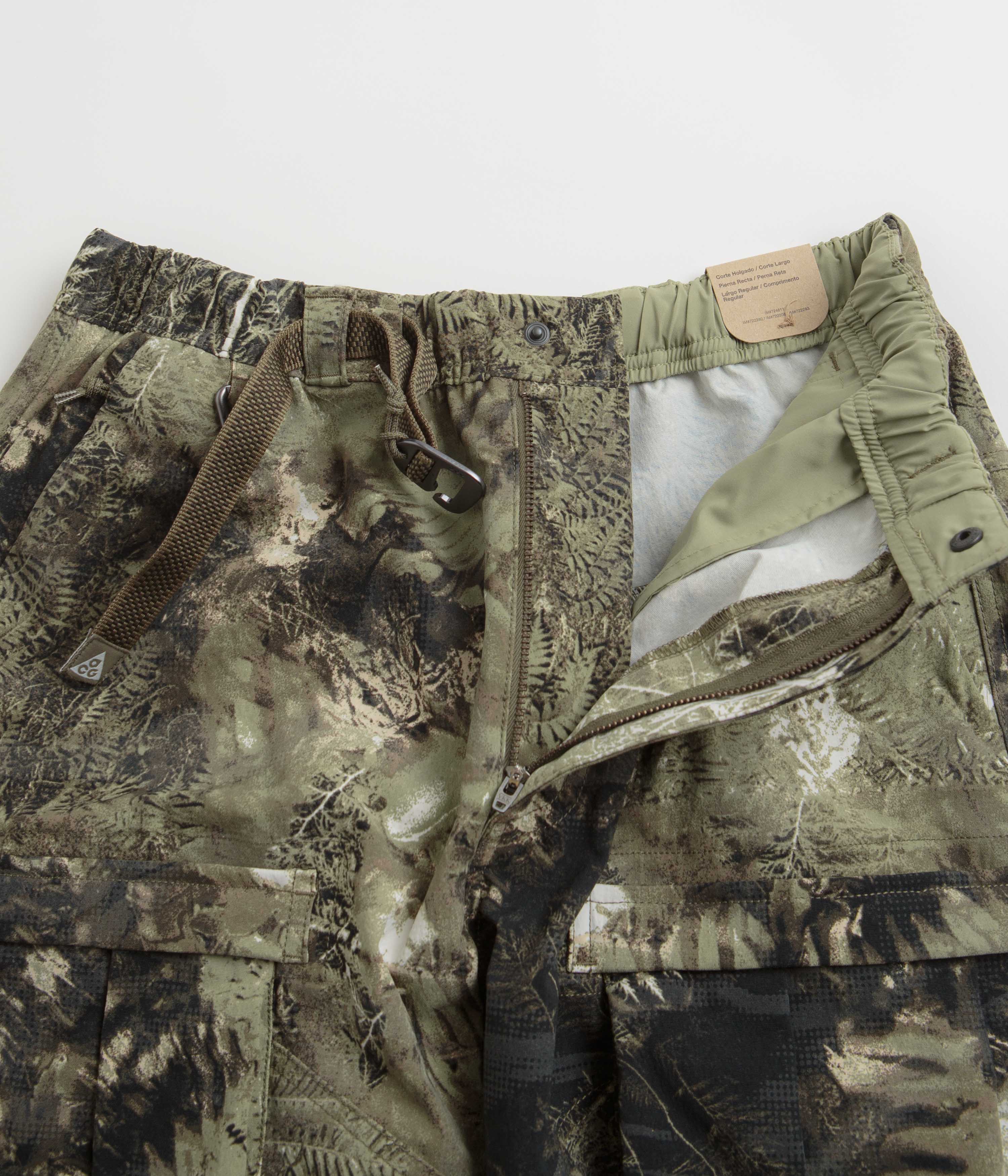 Nike ACG Smith Summit Cargo Pants - Oil Green / Medium Olive / Reflective Silv - Image 7