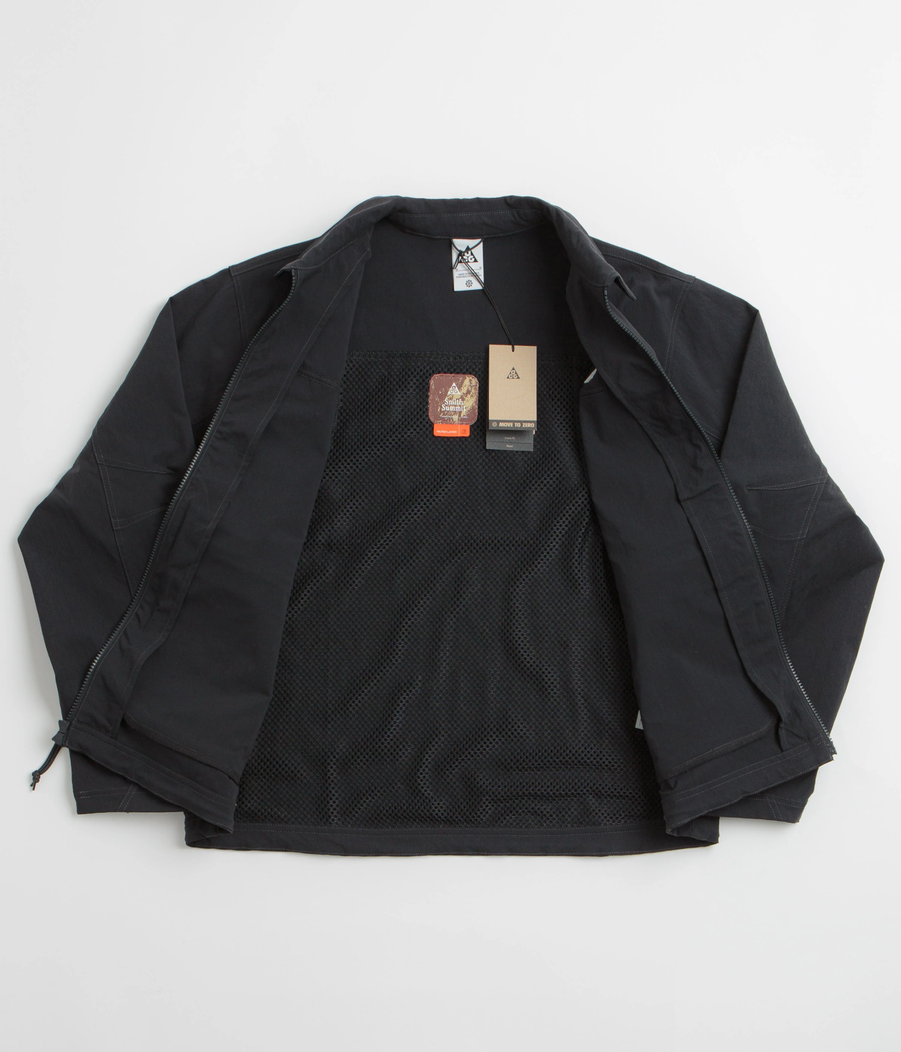 Nike ACG Smith Summit Jacket - Black / Anthracite / Summit White - Image 2